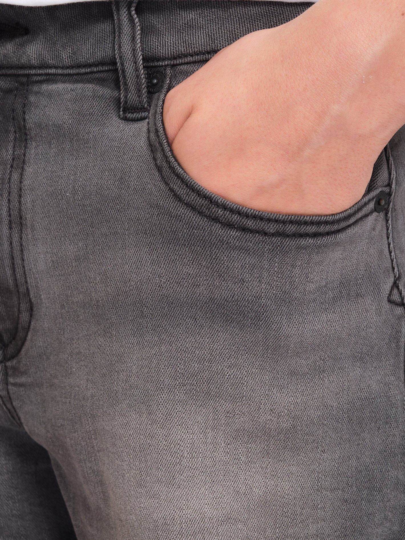 1991 Stoned Denim Shorts - VINTAGE BLACK - Image 4