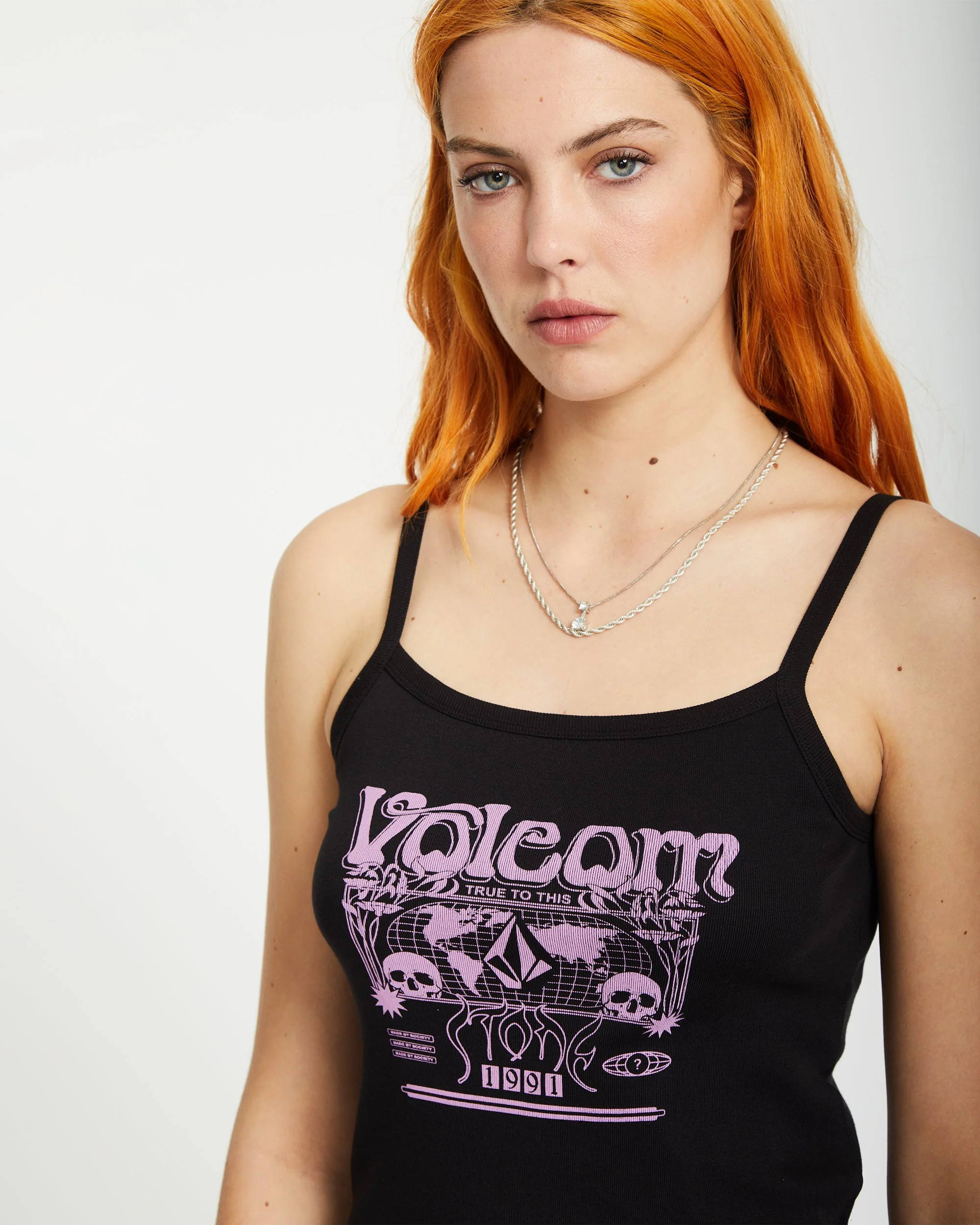 1991 Strappy Tanktop - BLACK - Image 3