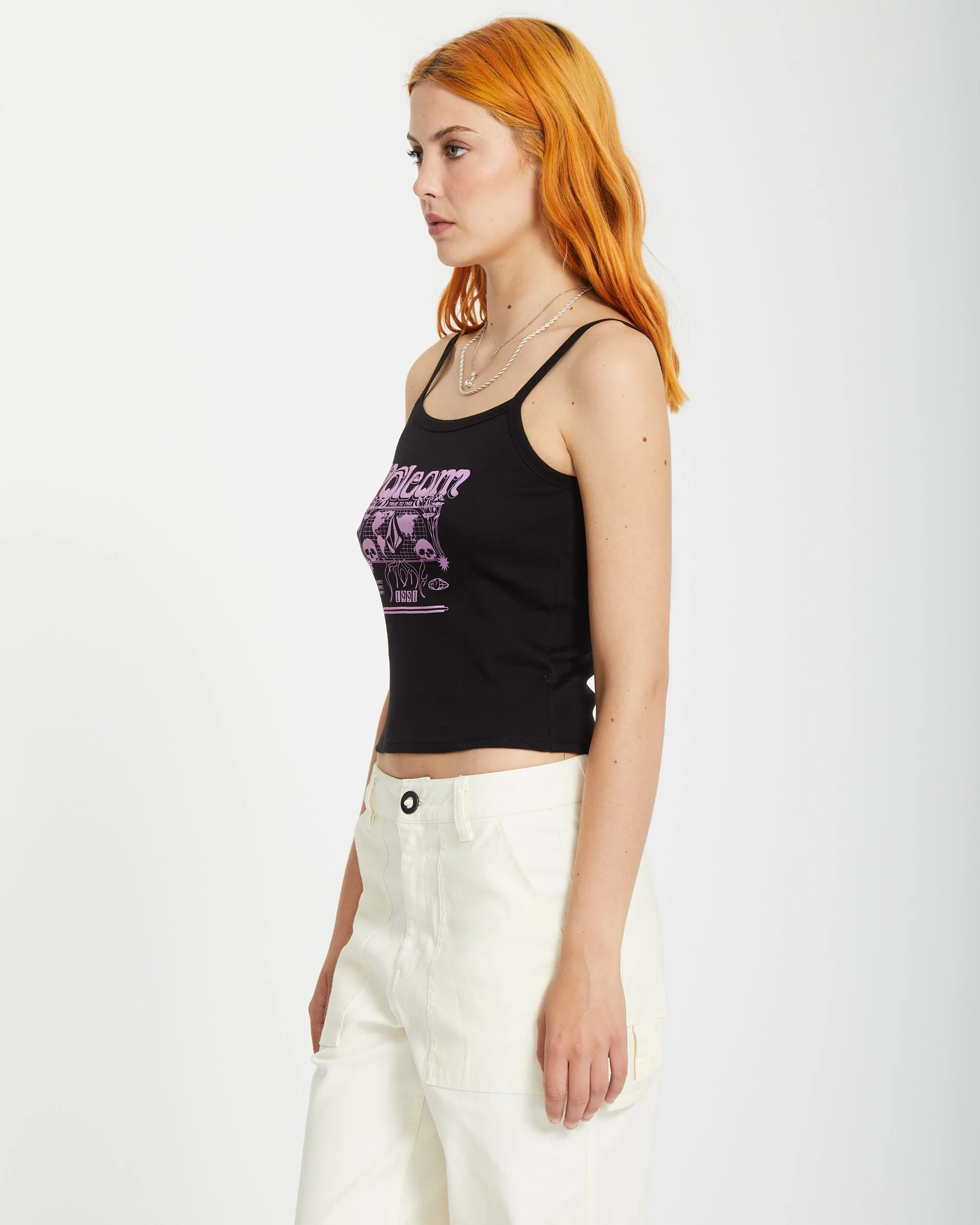 1991 Strappy Tanktop - BLACK - Image 5