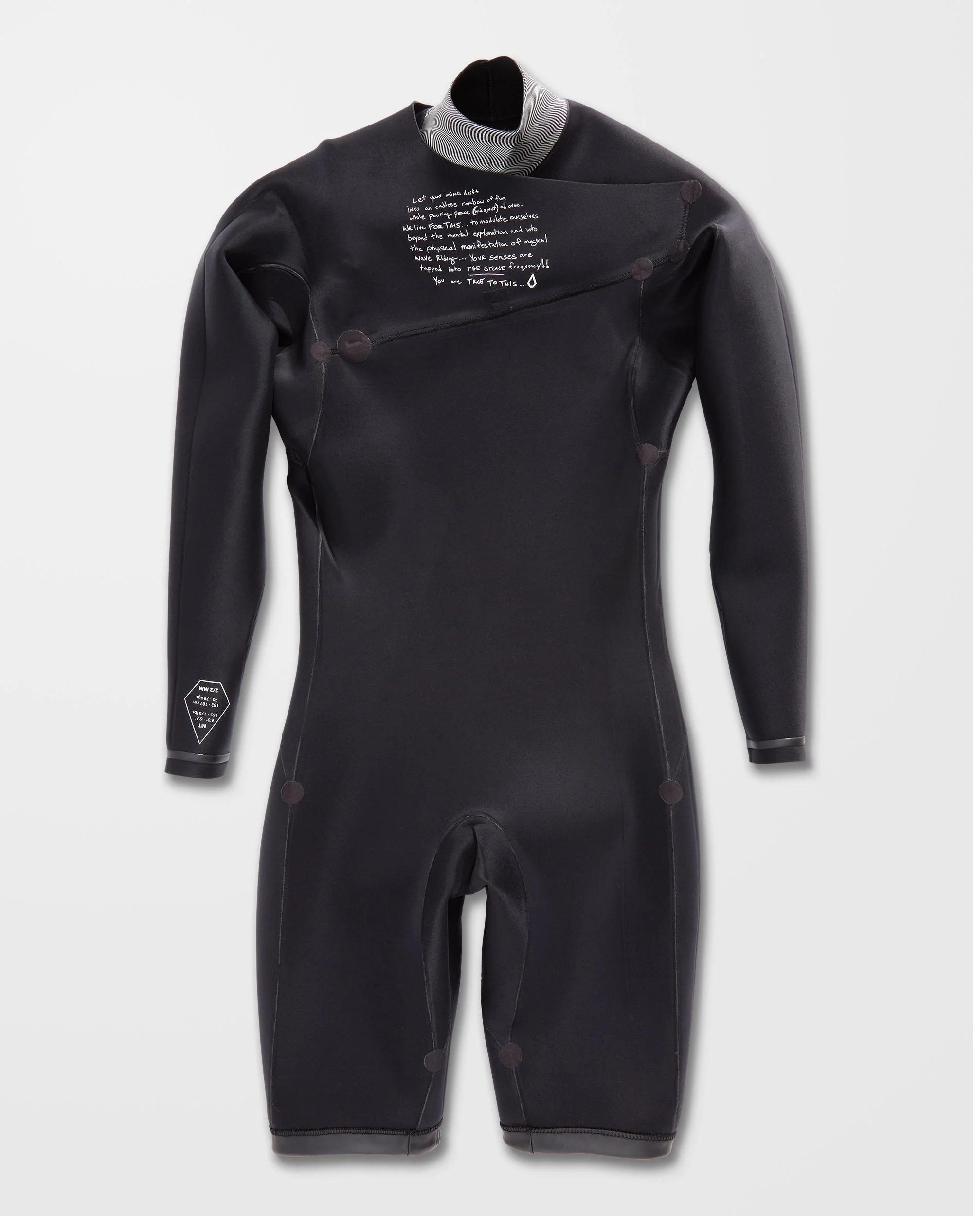 2/2Mm Long sleeve Spring Neoprenanzug - BLACK - Image 3