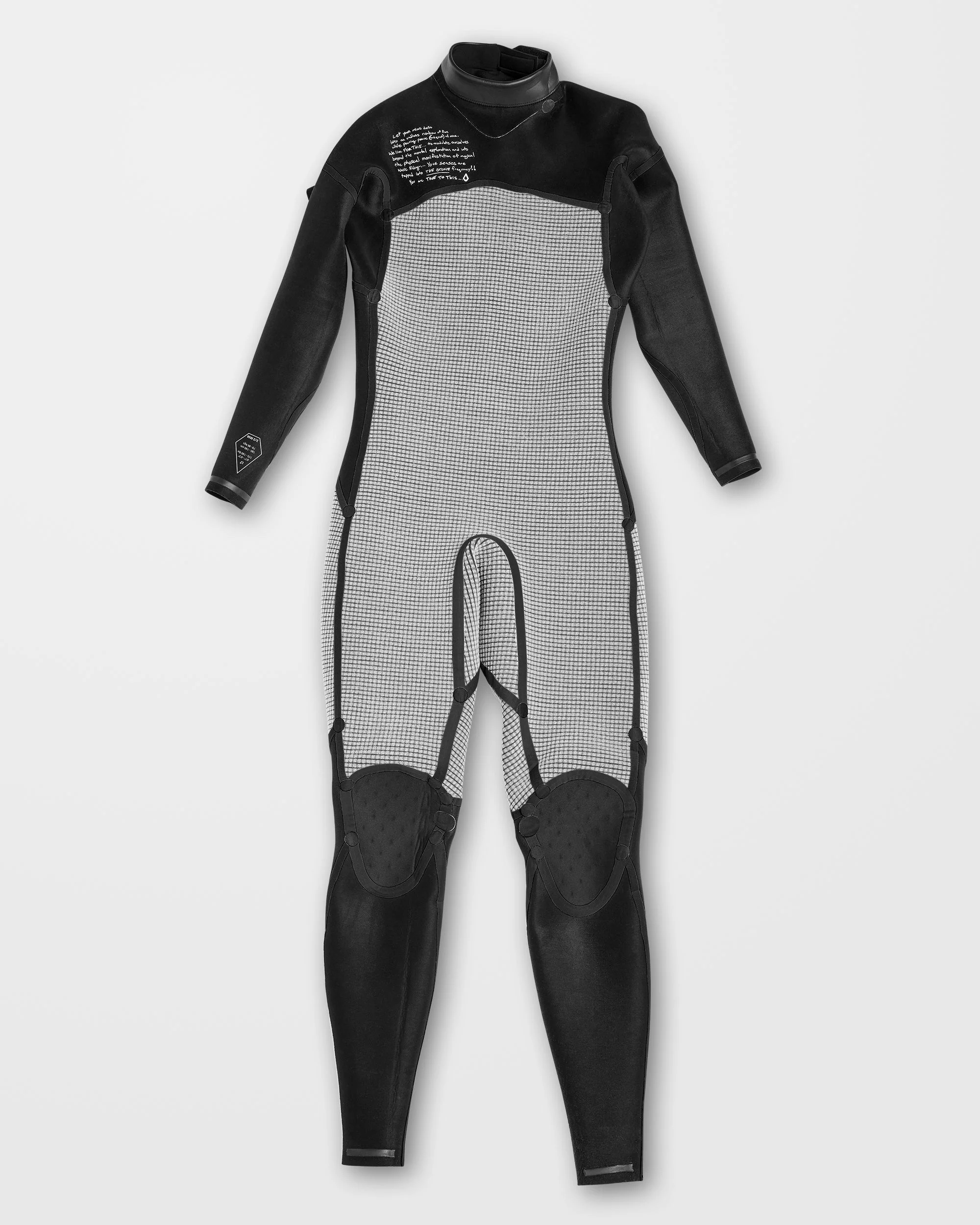 Modulator 3/2Mm Long Sleeve Back Zip Full Neoprenanzug - Black - Image 7