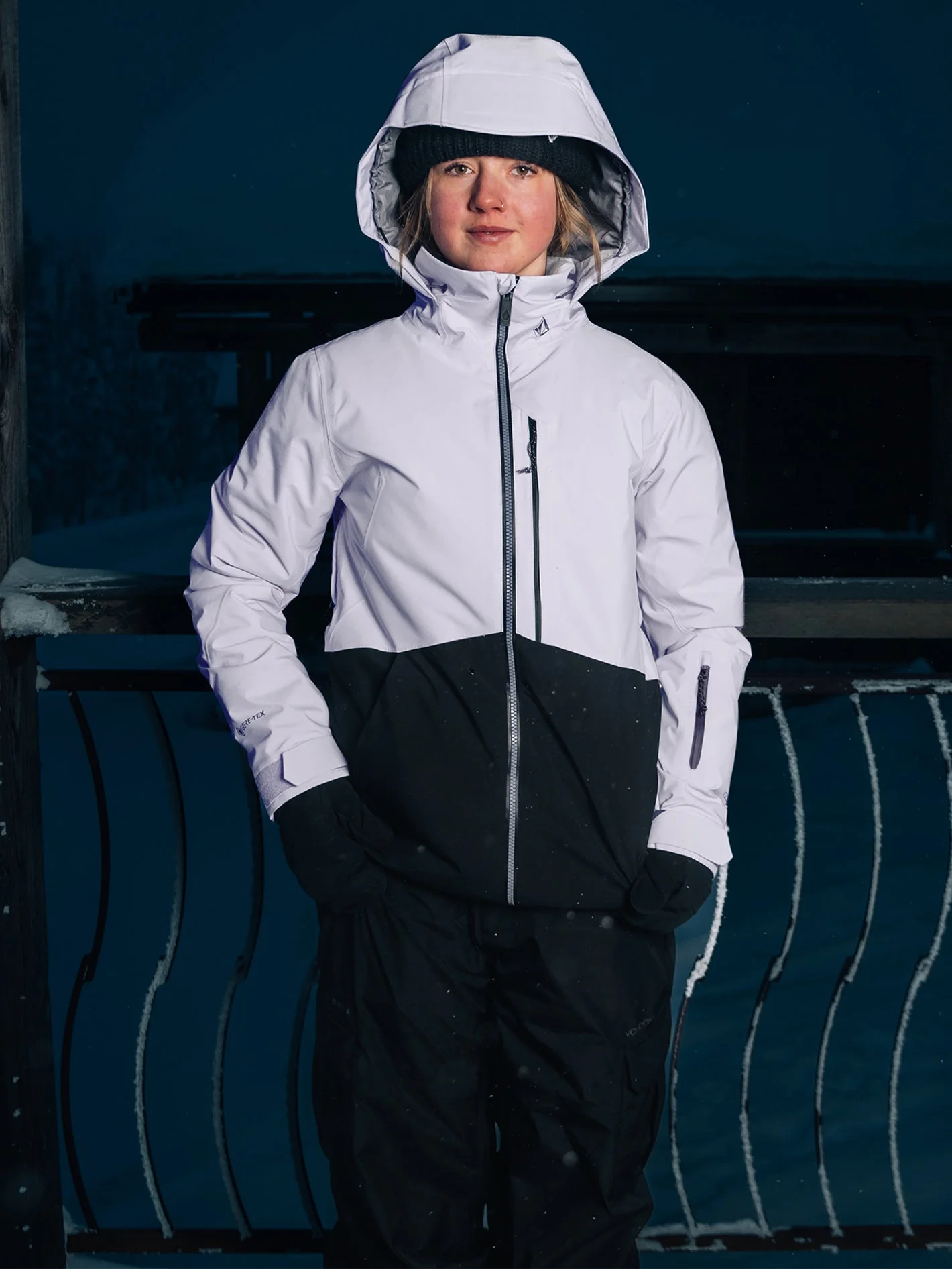 3D Stretch Gore-Tex Jacke - LILAC ASH - Image 9