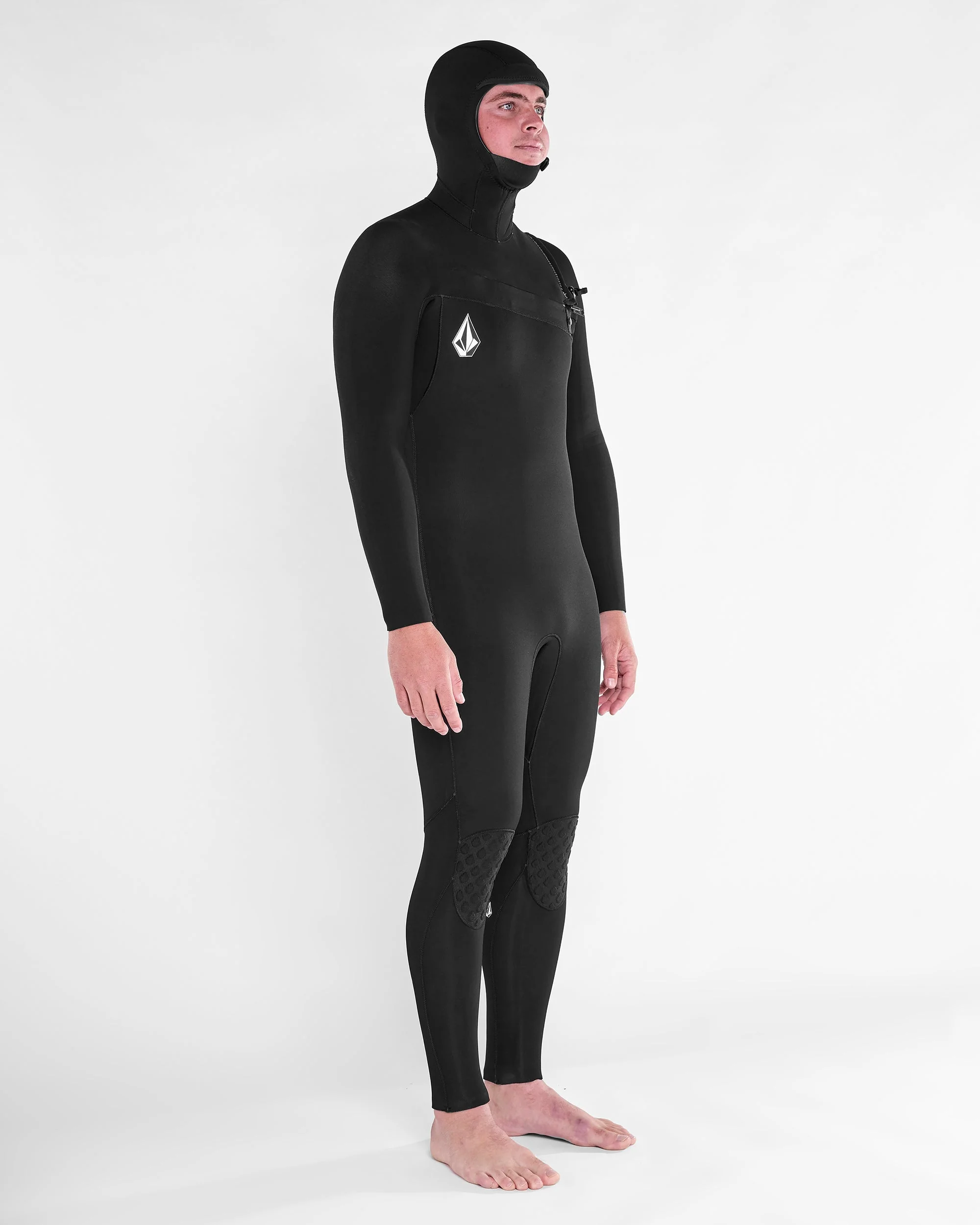 Modulator 5/4/3Mm Hooded Chest Zip Neoprenanzug - Black - Image 6