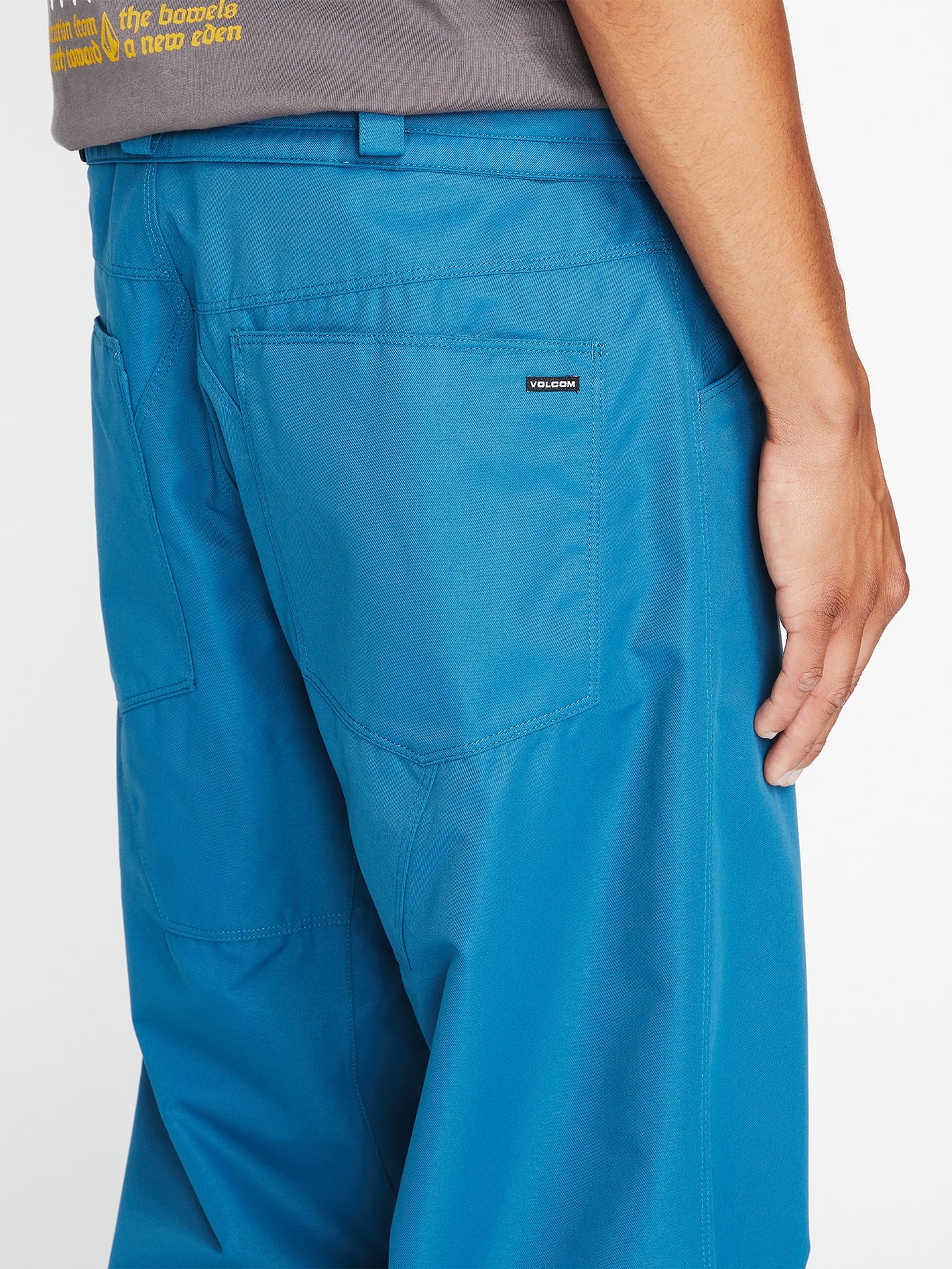 5-Pocket Trousers - Slate Blue - Image 4
