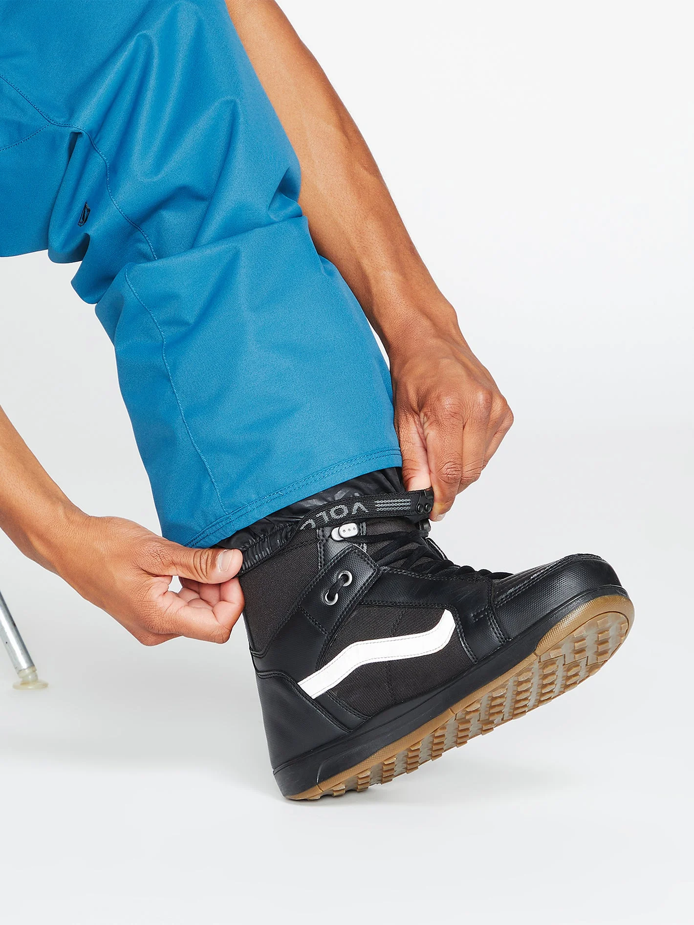5-Pocket Trousers - Slate Blue - Image 5