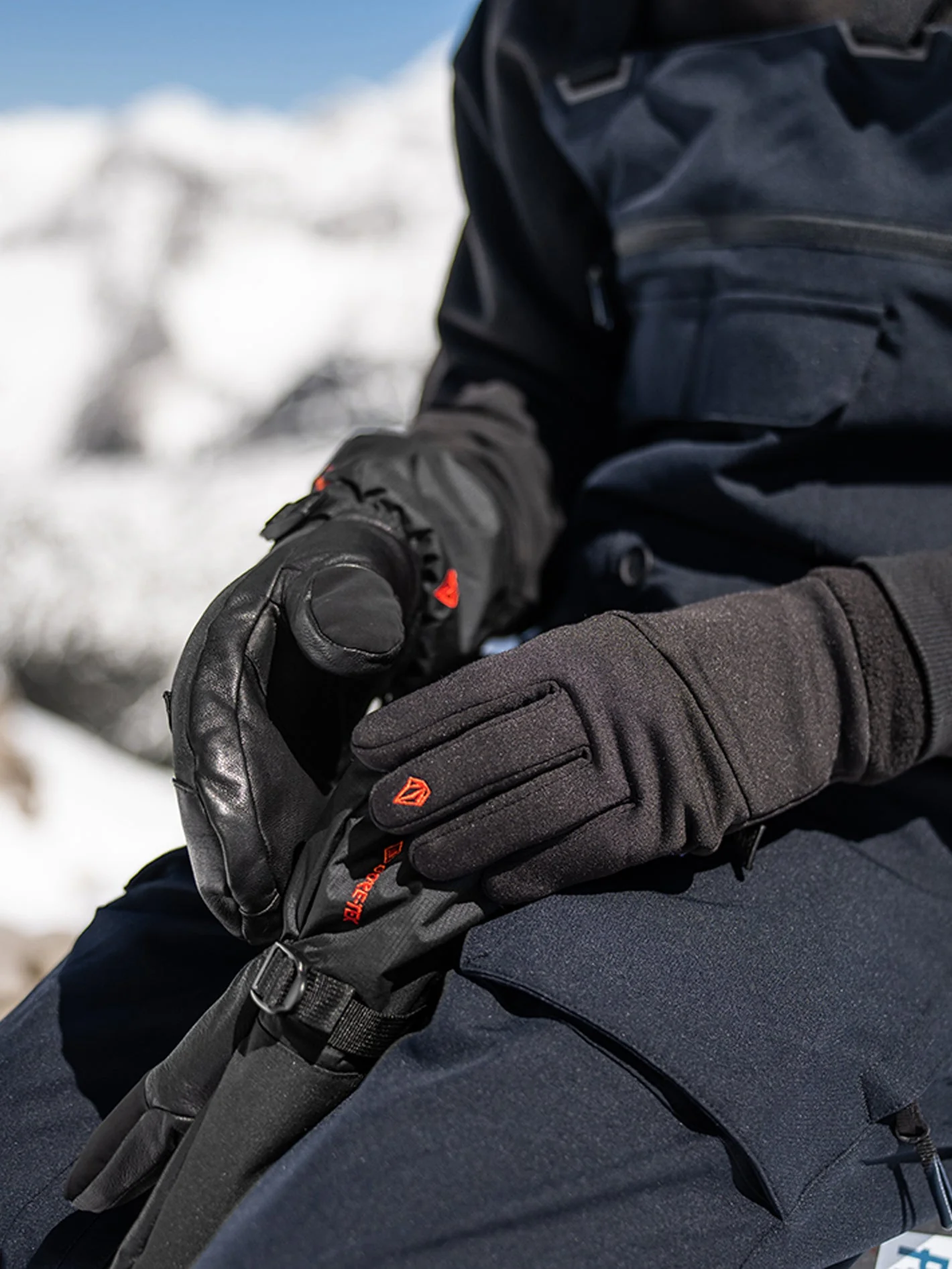 91 Gore-Tex Mittens - Black - Image 4
