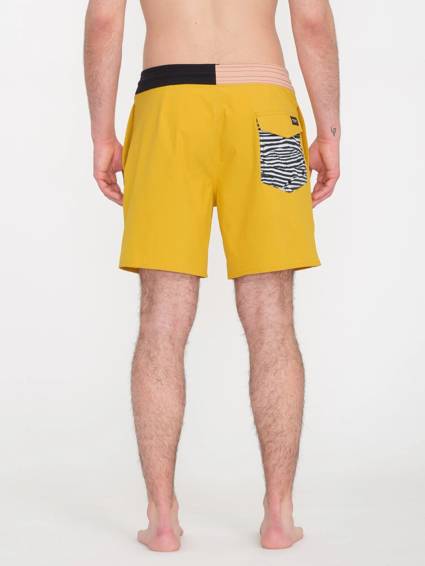 About Time Liberators 17" Boardshort - LEMON - Image 2