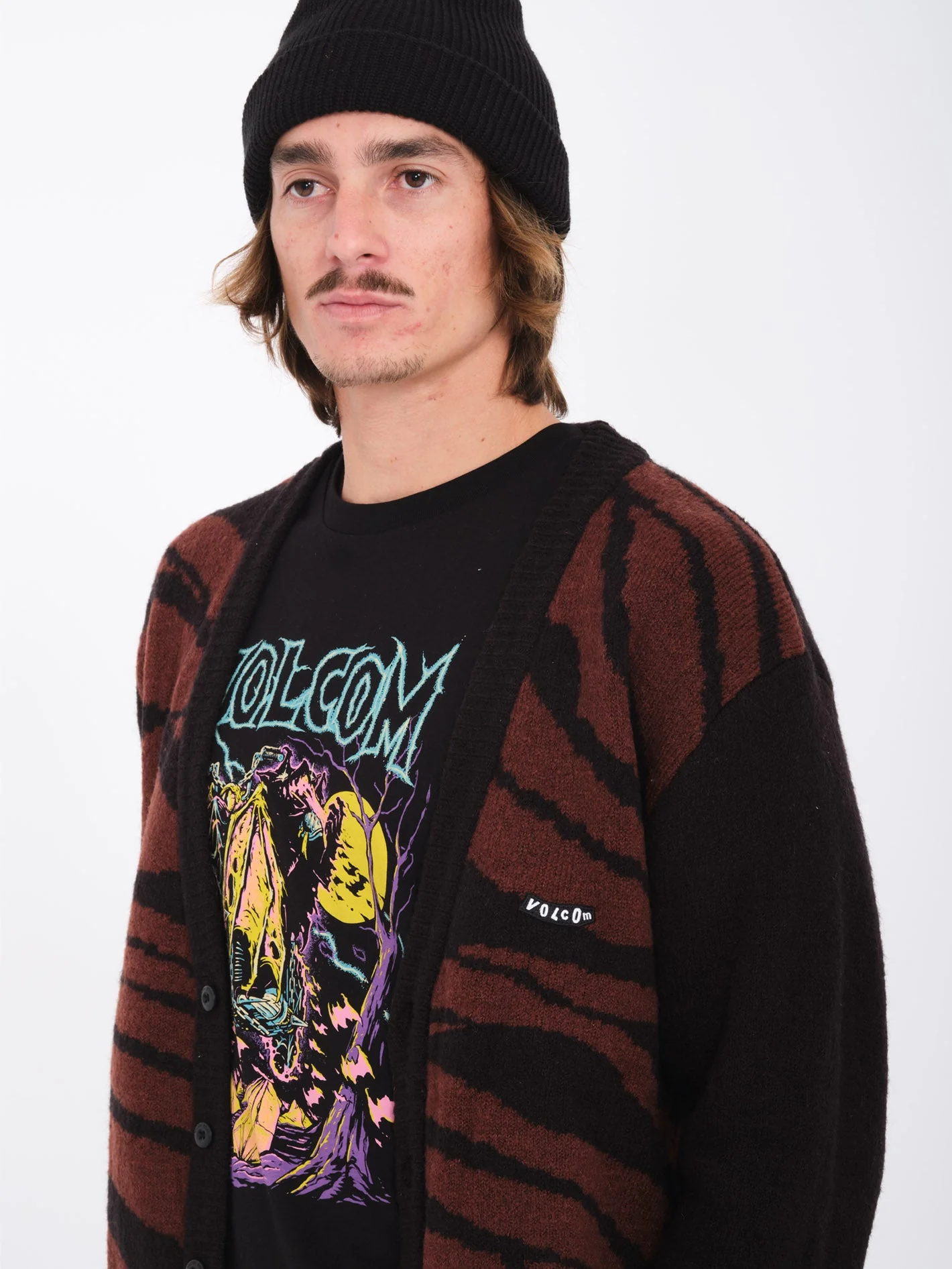 Anarchietour Strickjacke - BLACK - Image 5