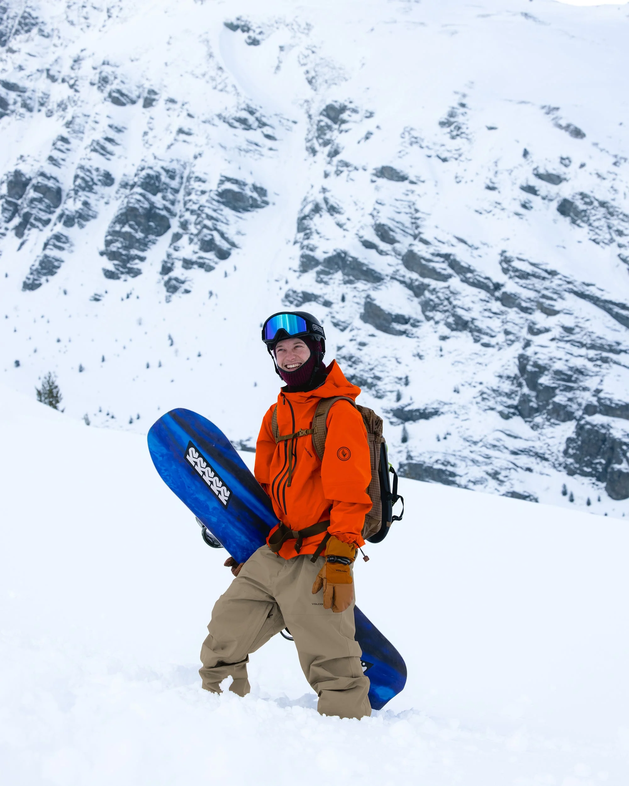 Anyox Guide Gore-tex Pro Shell Jacke - Orange Shock - Image 10