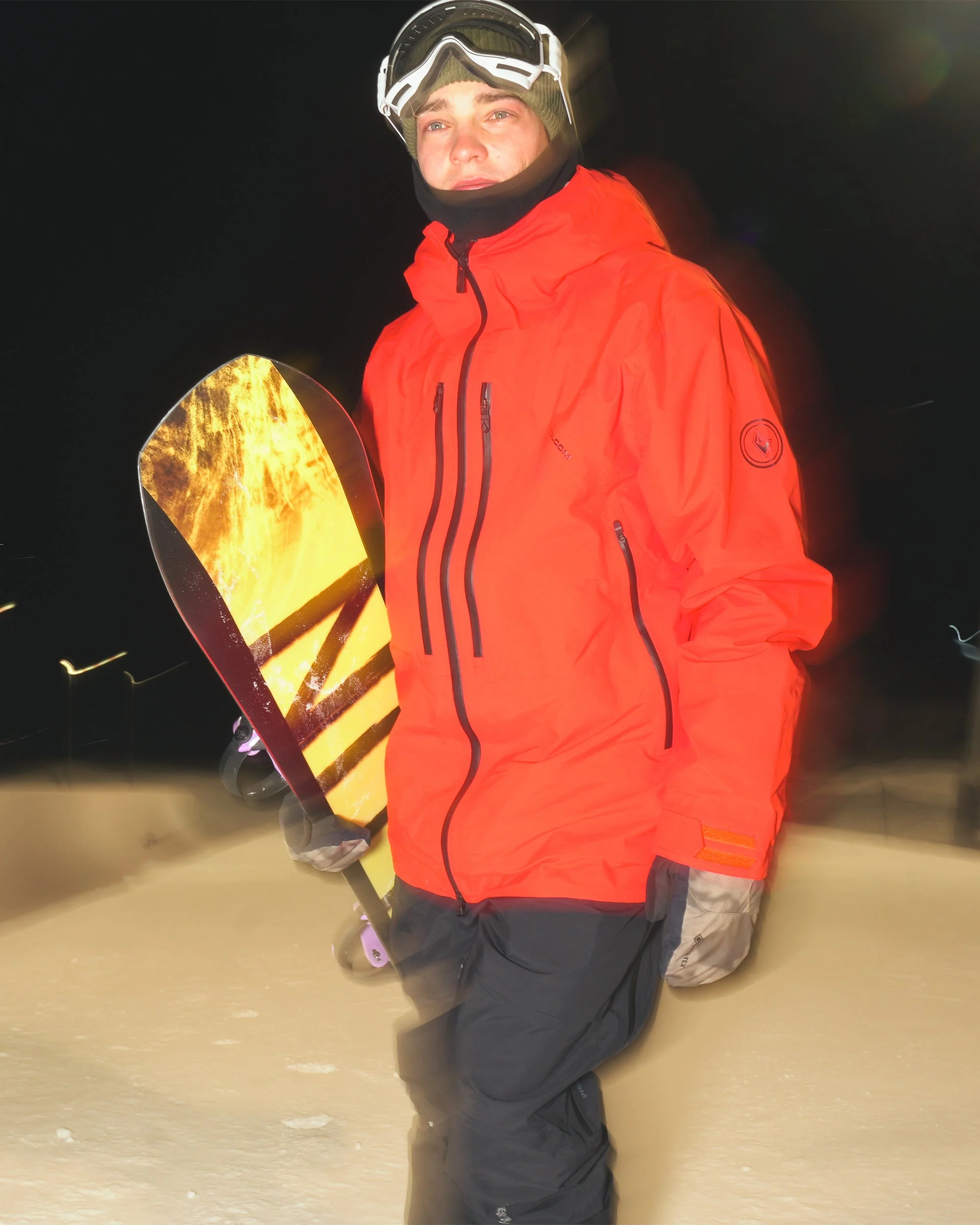Anyox Guide Gore-tex Pro Shell Jacke - Orange Shock - Image 2