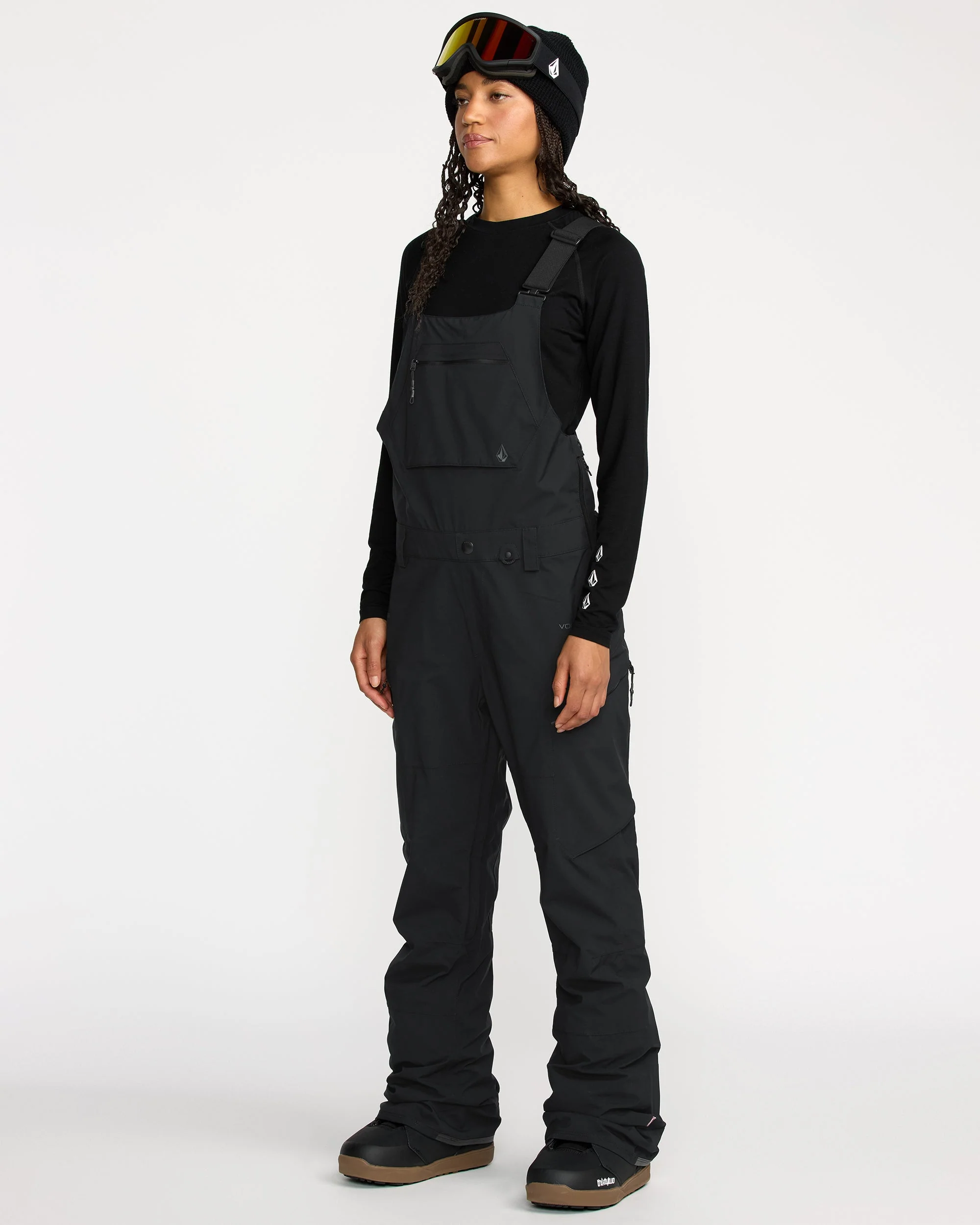 Ash Stretch Gore-Tex Latzhose - Black - Image 10
