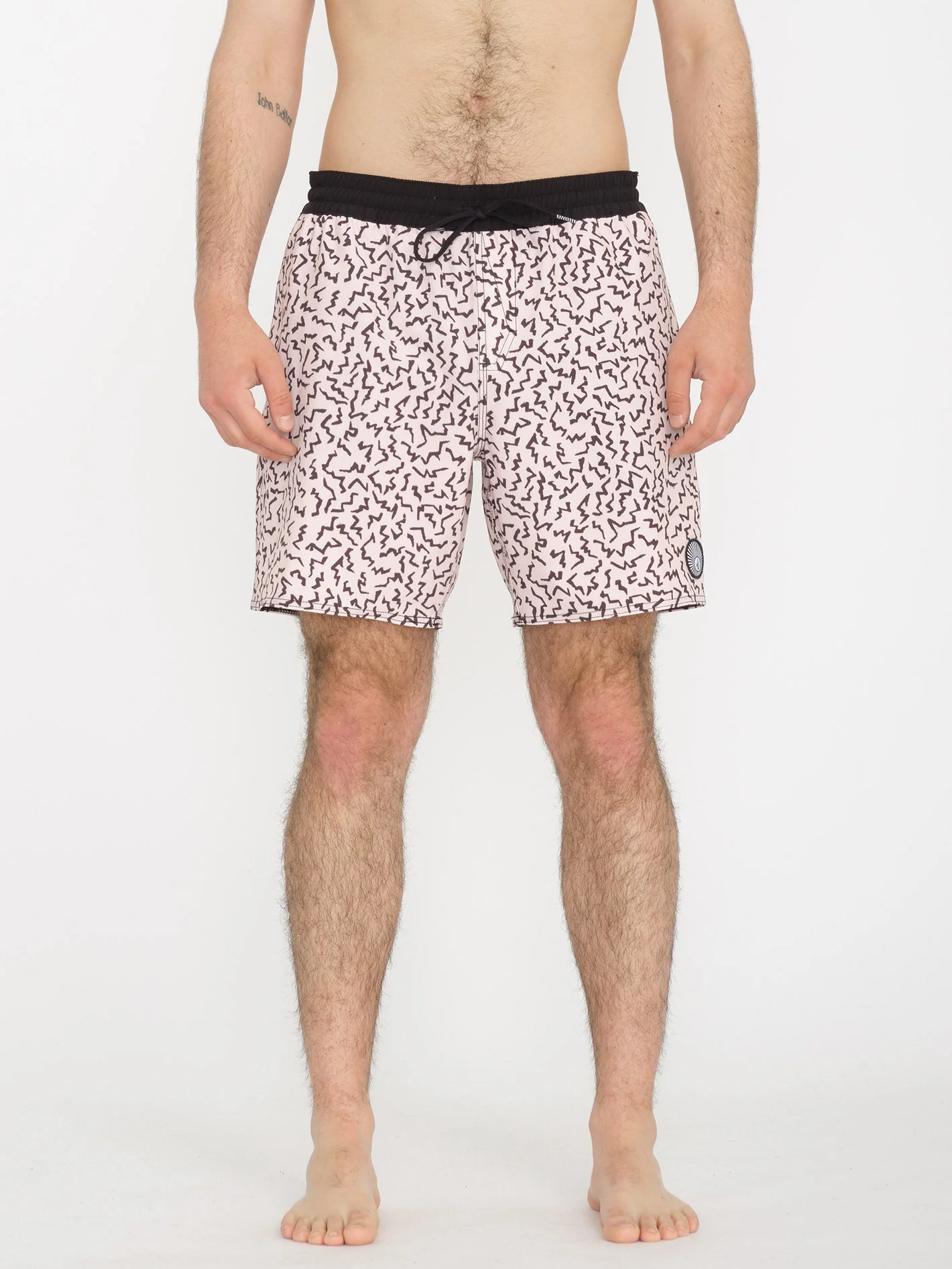 Asphalt Beach Trunk 17" Boardshort - LILAC ASH