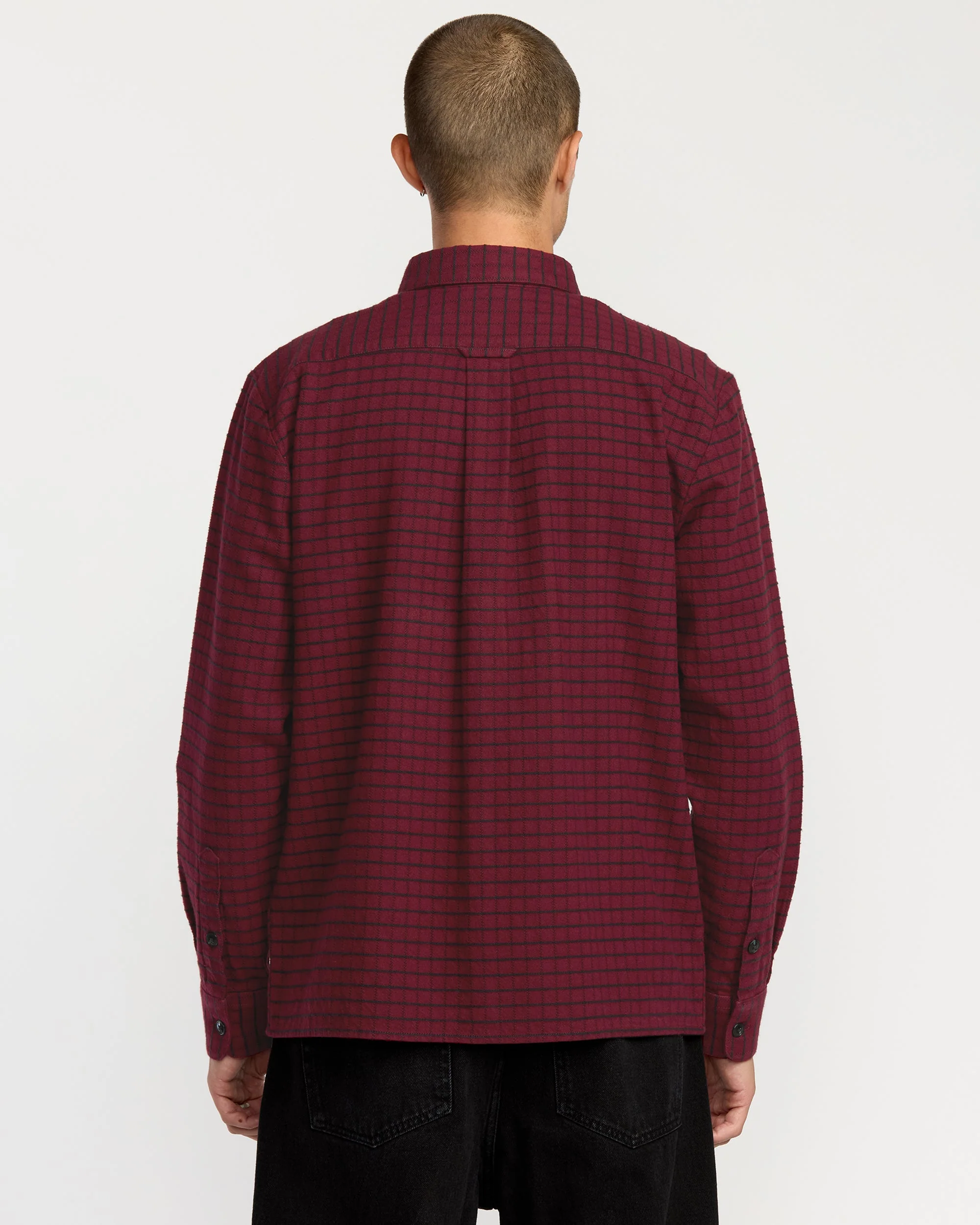 Augustone Hemd - Merlot - Image 2