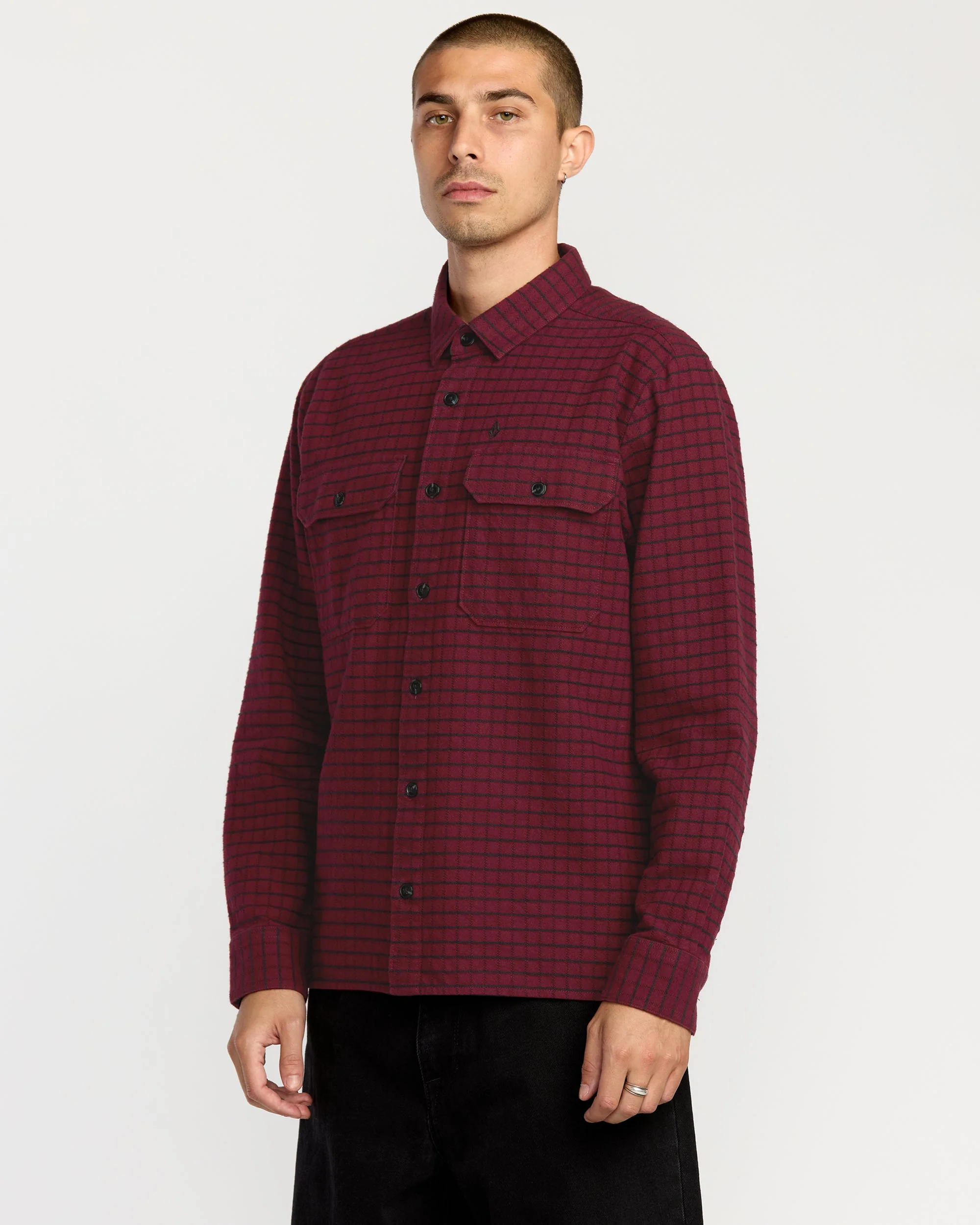 Augustone Hemd - Merlot - Image 5
