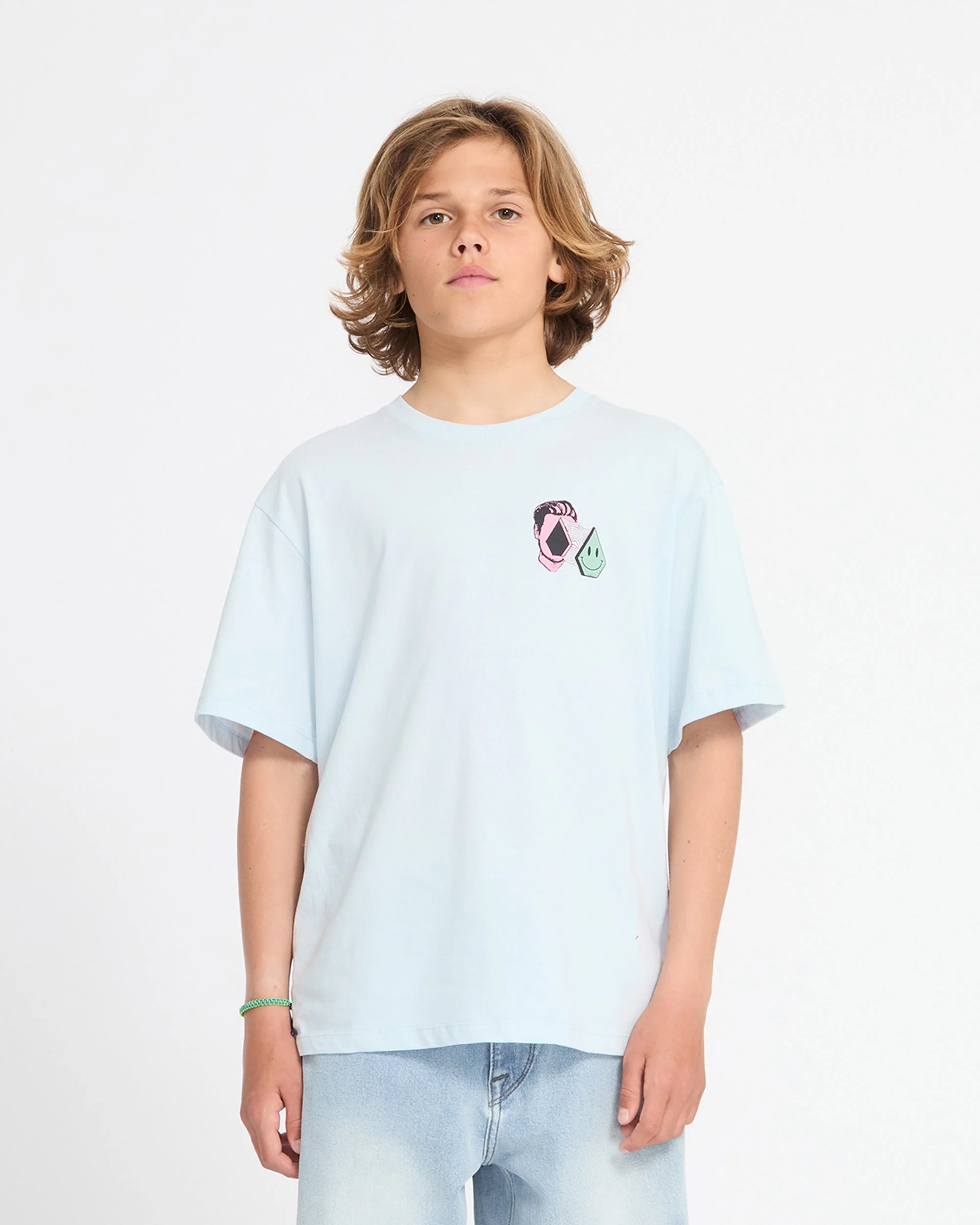 Aura T-Shirt - Light Blue Acid - (KINDER)