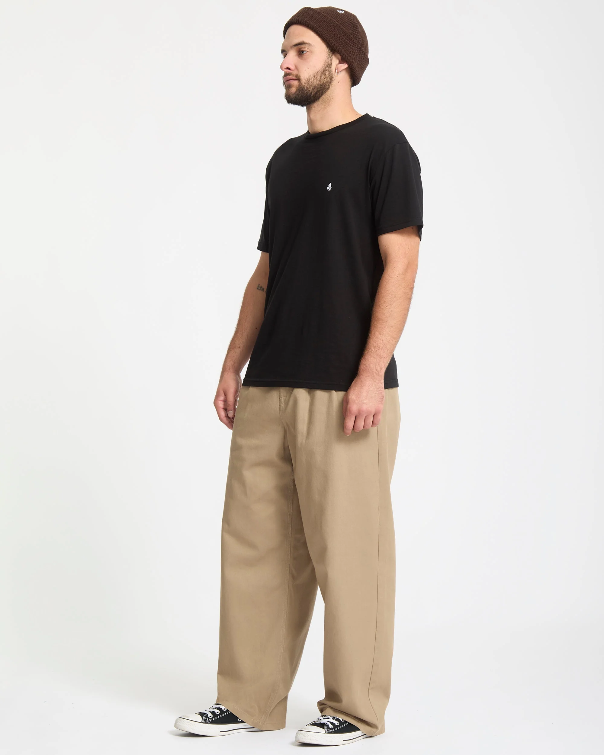 Baggos Bundfaltenhose - Khaki - Image 6