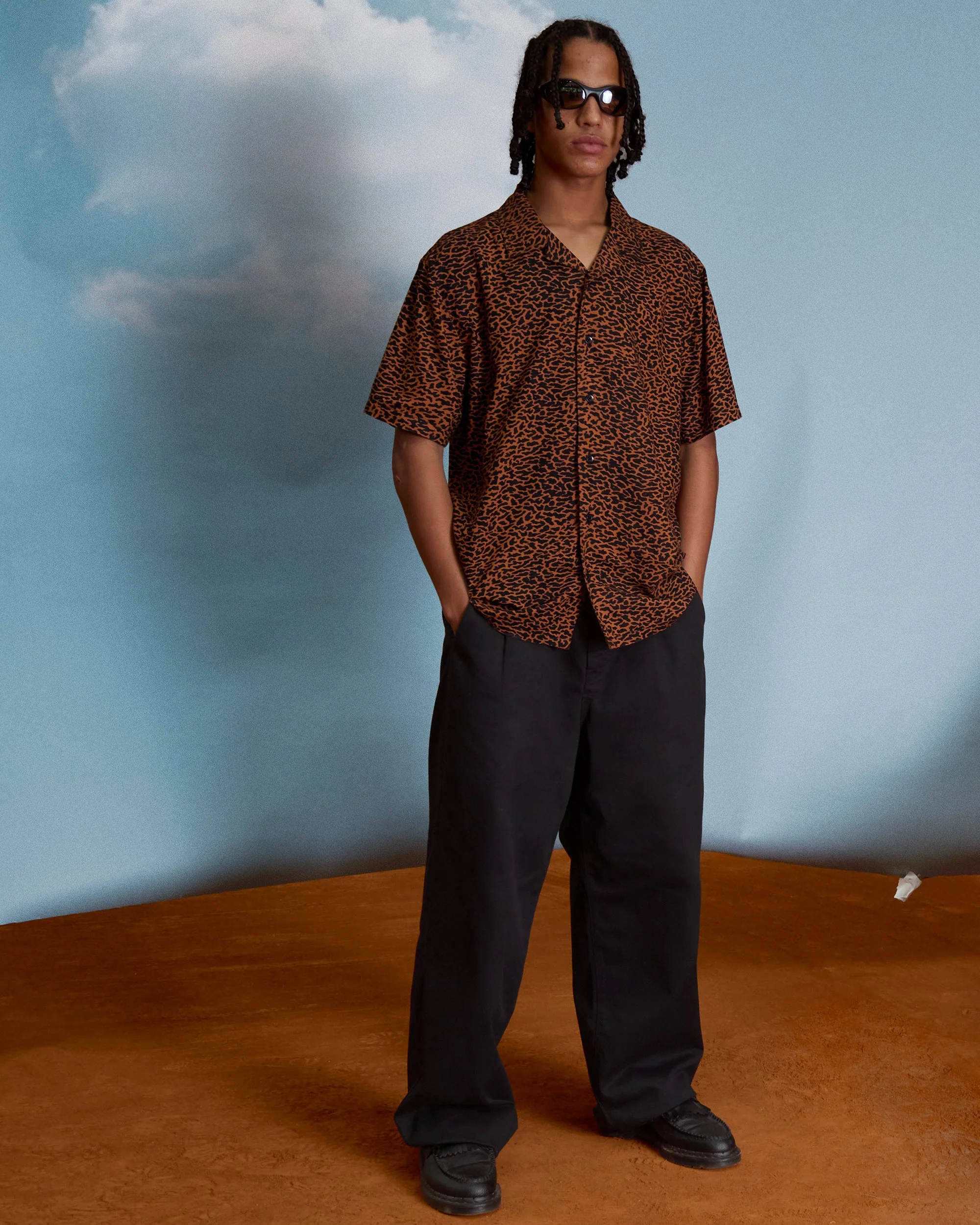 Baggos Pleat Hose - Black - Image 4