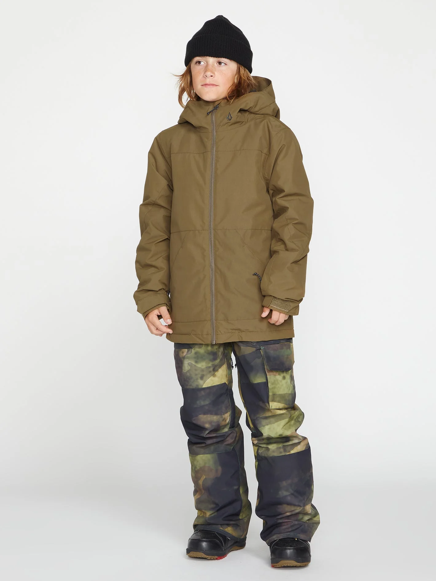 Barkley Insulated Bib Overall - Camouflage - (Kids) - Image 7