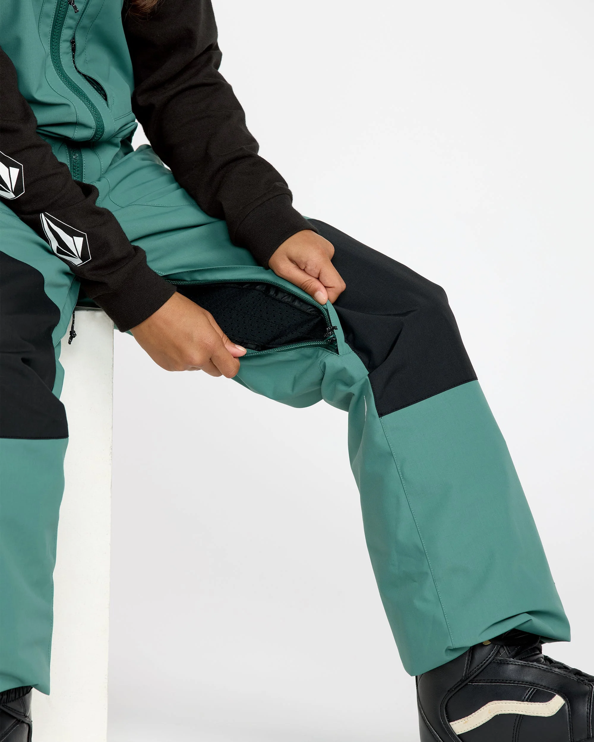 Barkley Insulated Latzhose - Spruce Green - Image 6