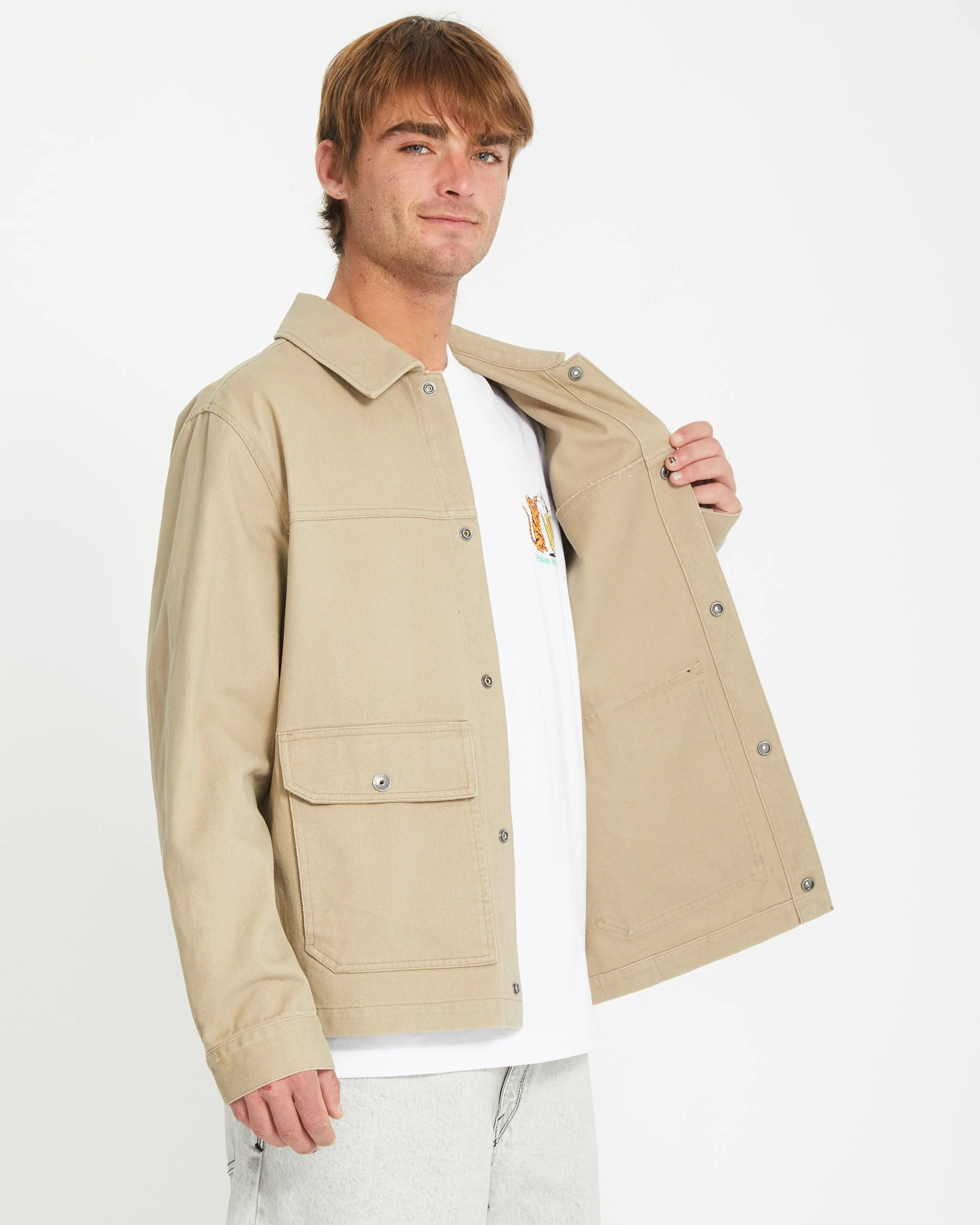 Barton Jacke - KHAKI - Image 4