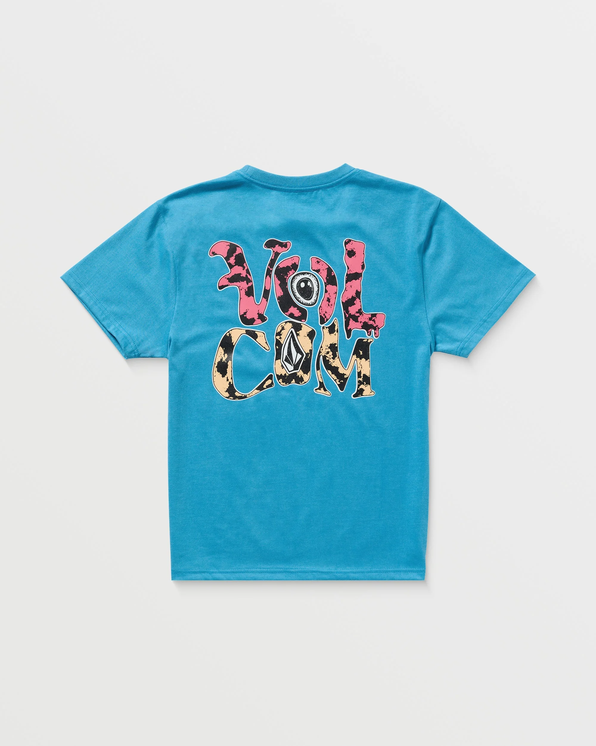 Eye Warp T-shirt - BLUE TURQ - (KINDER)