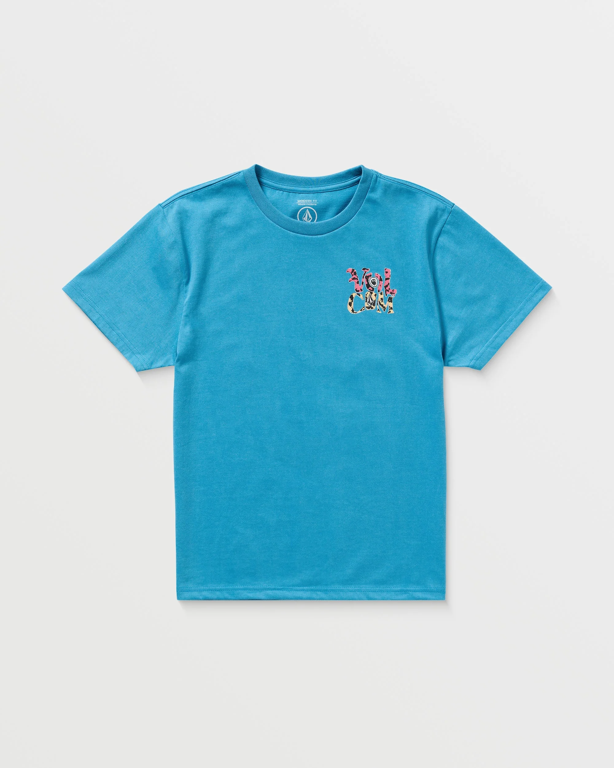 Eye Warp T-shirt - BLUE TURQ - (KINDER) - Image 2