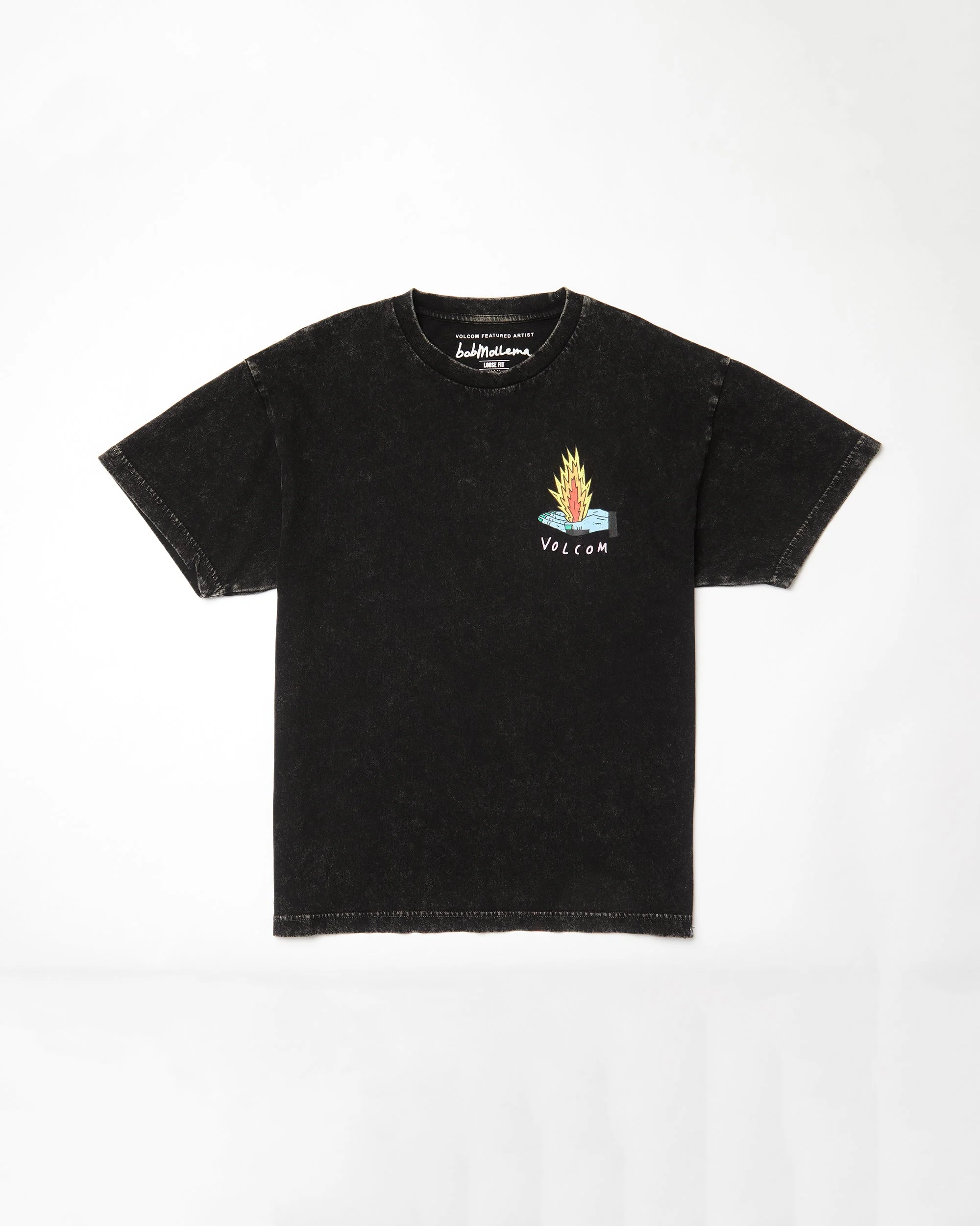 Bob Mollema 1 T-Shirt - WASHED BLACK - (KINDER) - Image 2