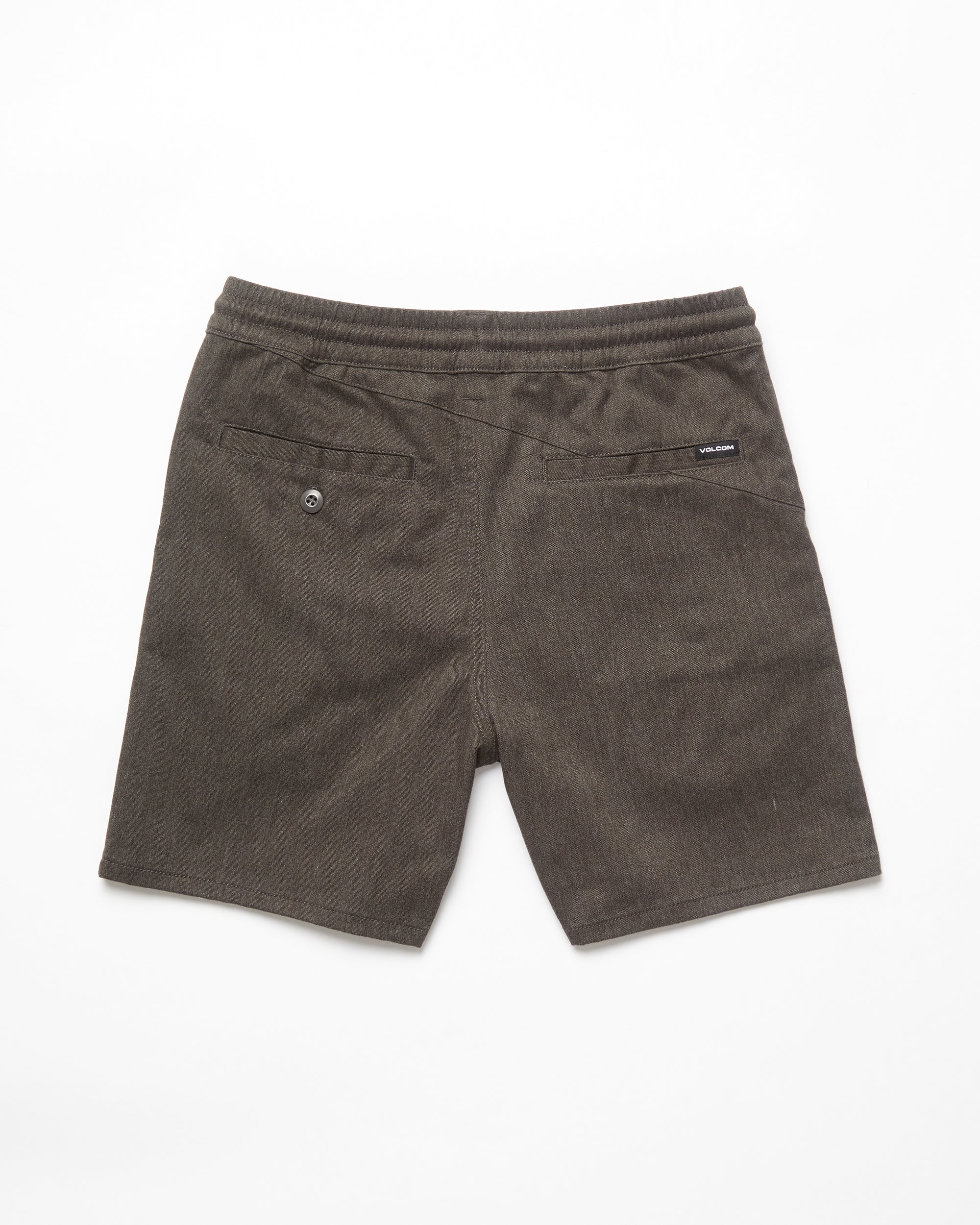 Frickin Elasticated Waist Shorts - CHARCOAL HEATHER - (KINDER) - Image 2