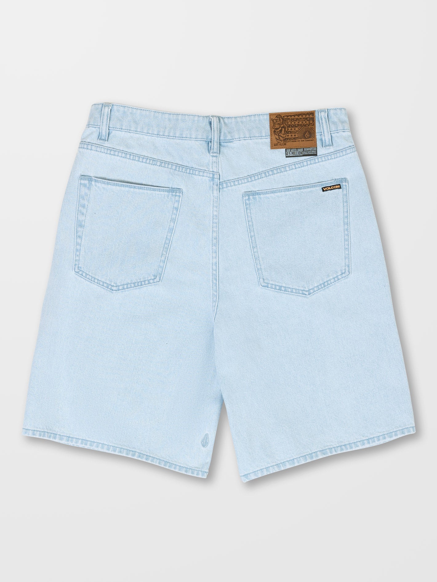 Billow Denim Shorts - LIGHT BLUE - Image 6
