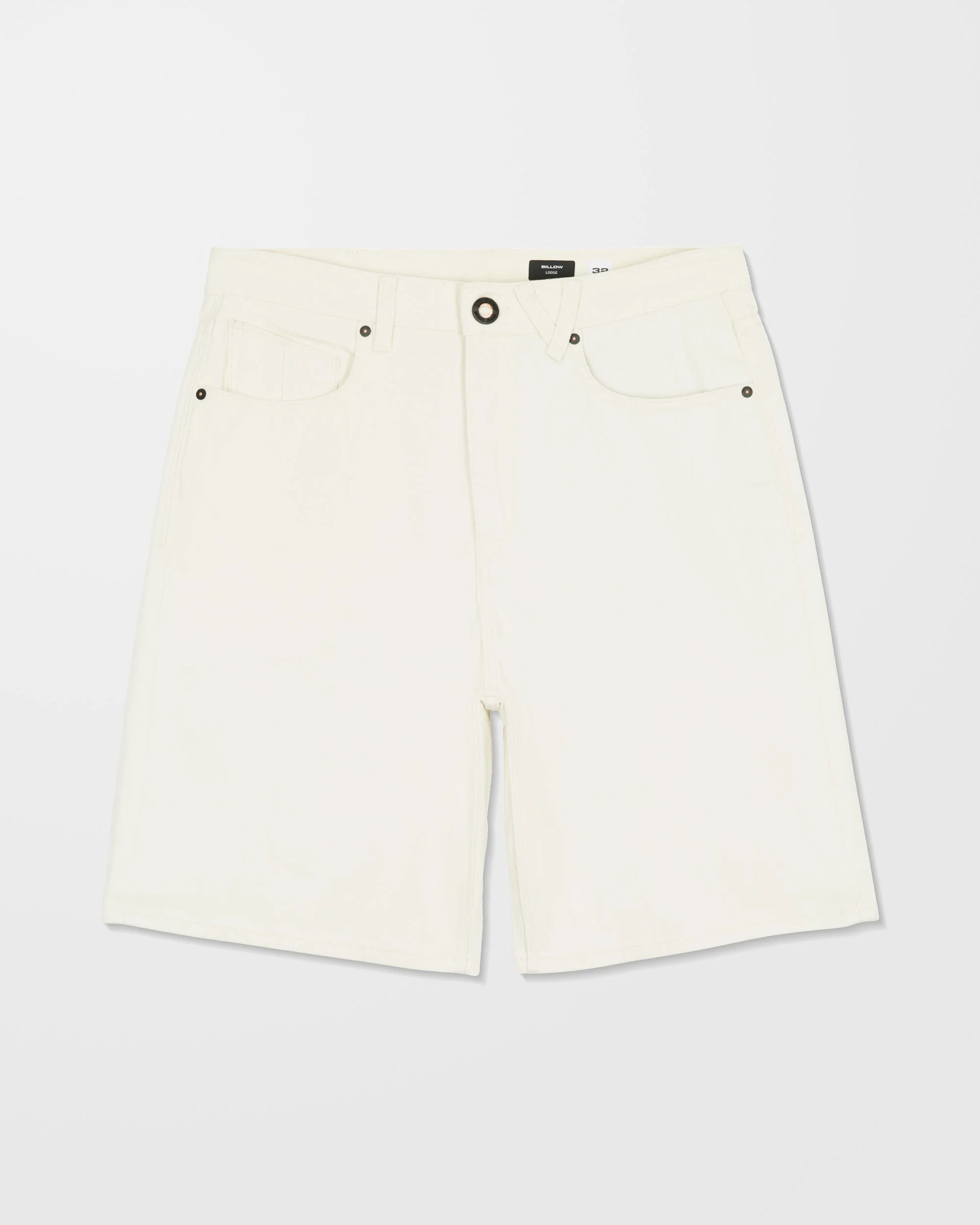 Billow 22" Jeansshorts - Dirty White - Image 9