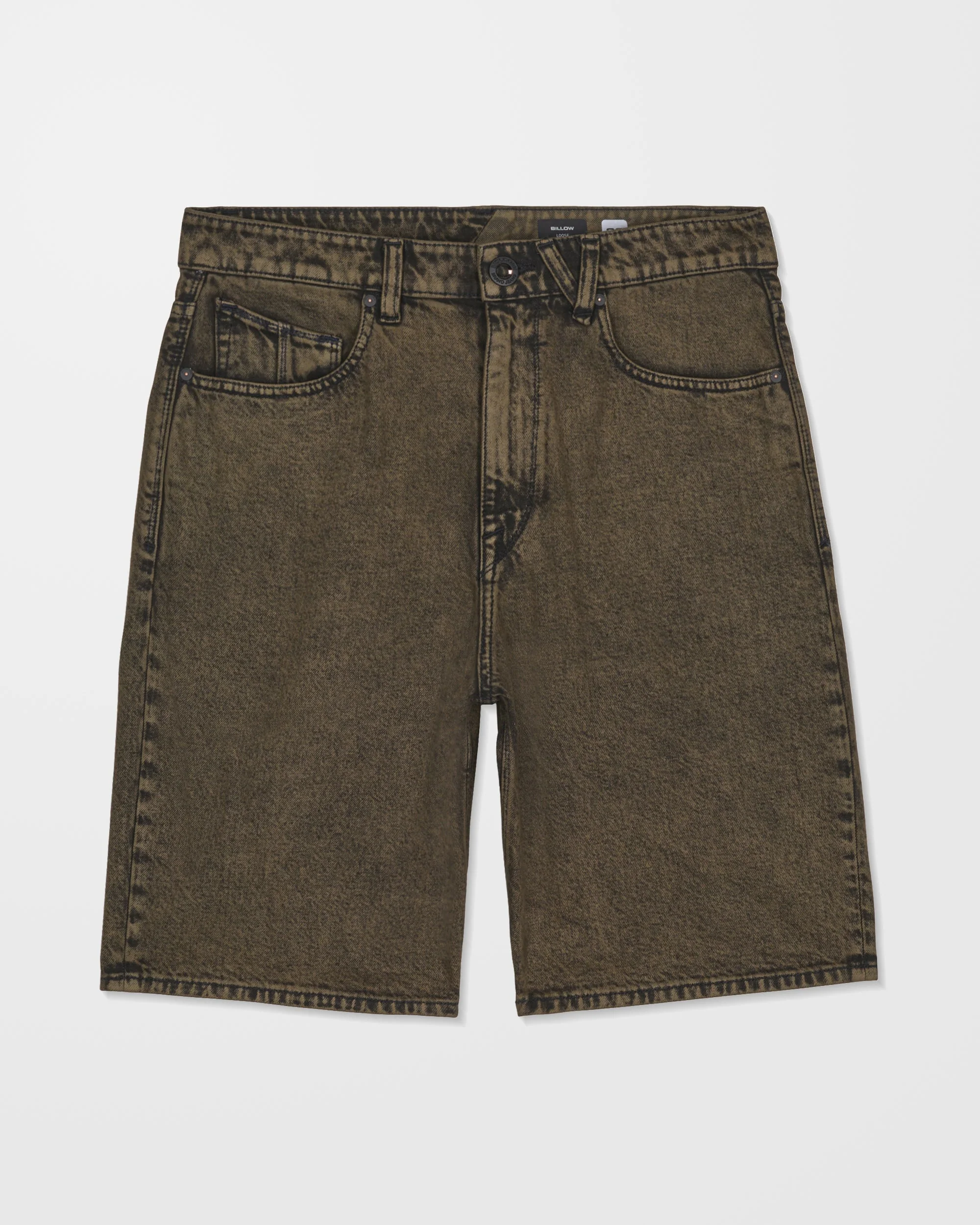 Billow 22" Jeansshorts - Sage Leaf - Image 9