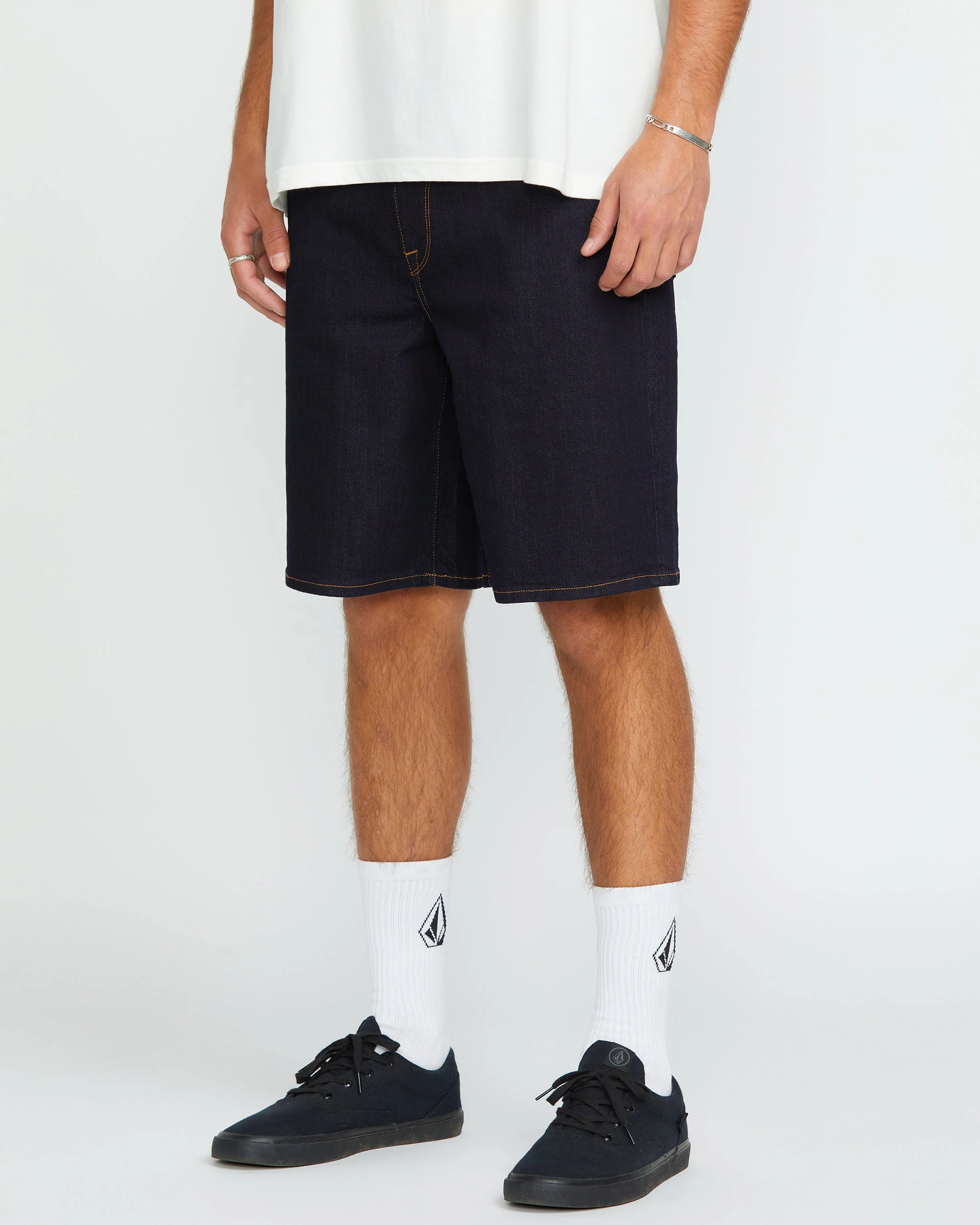 Billow Denim Shorts - RINSE - Image 3