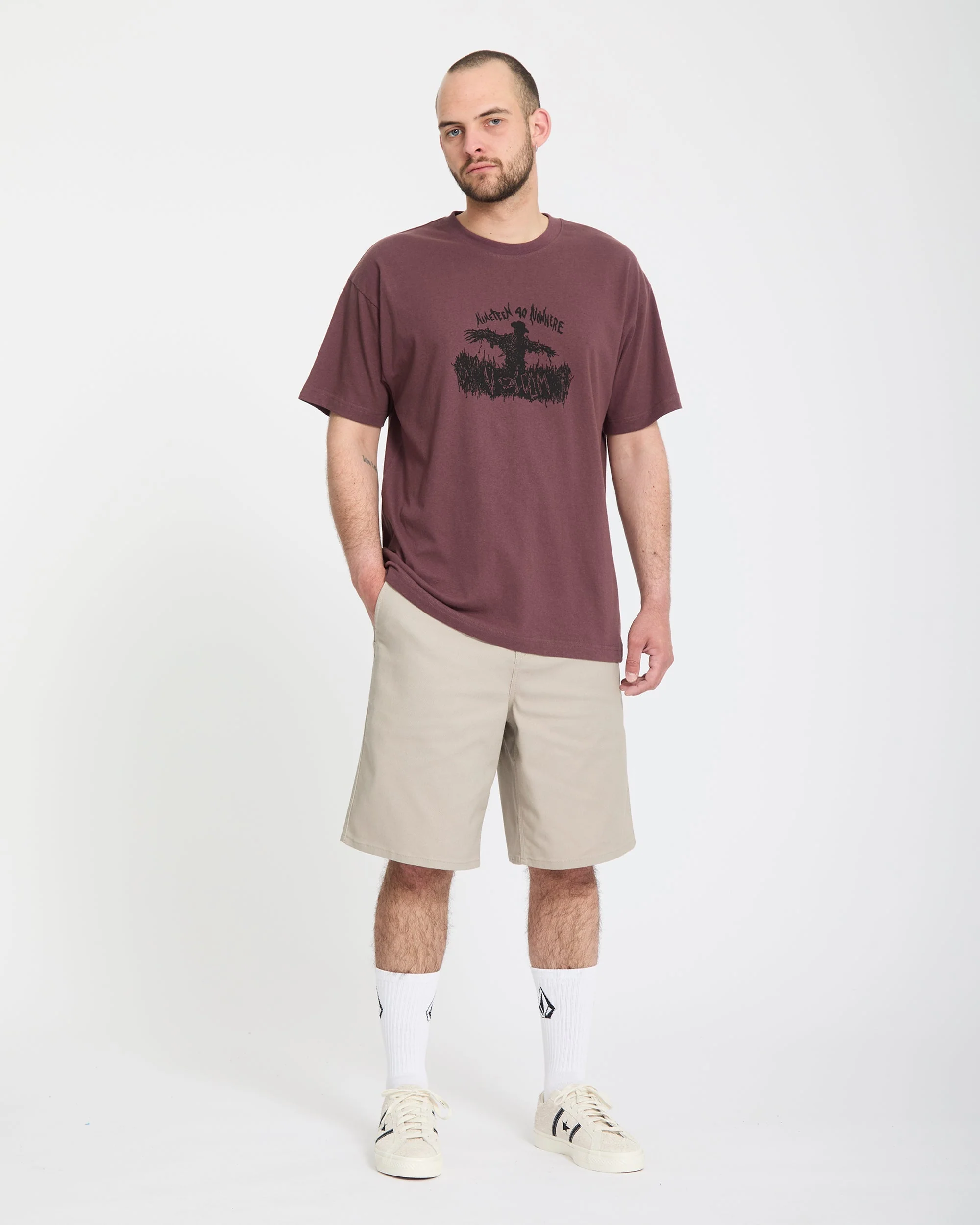 Billow 22" Shorts - Light Khaki - Image 5