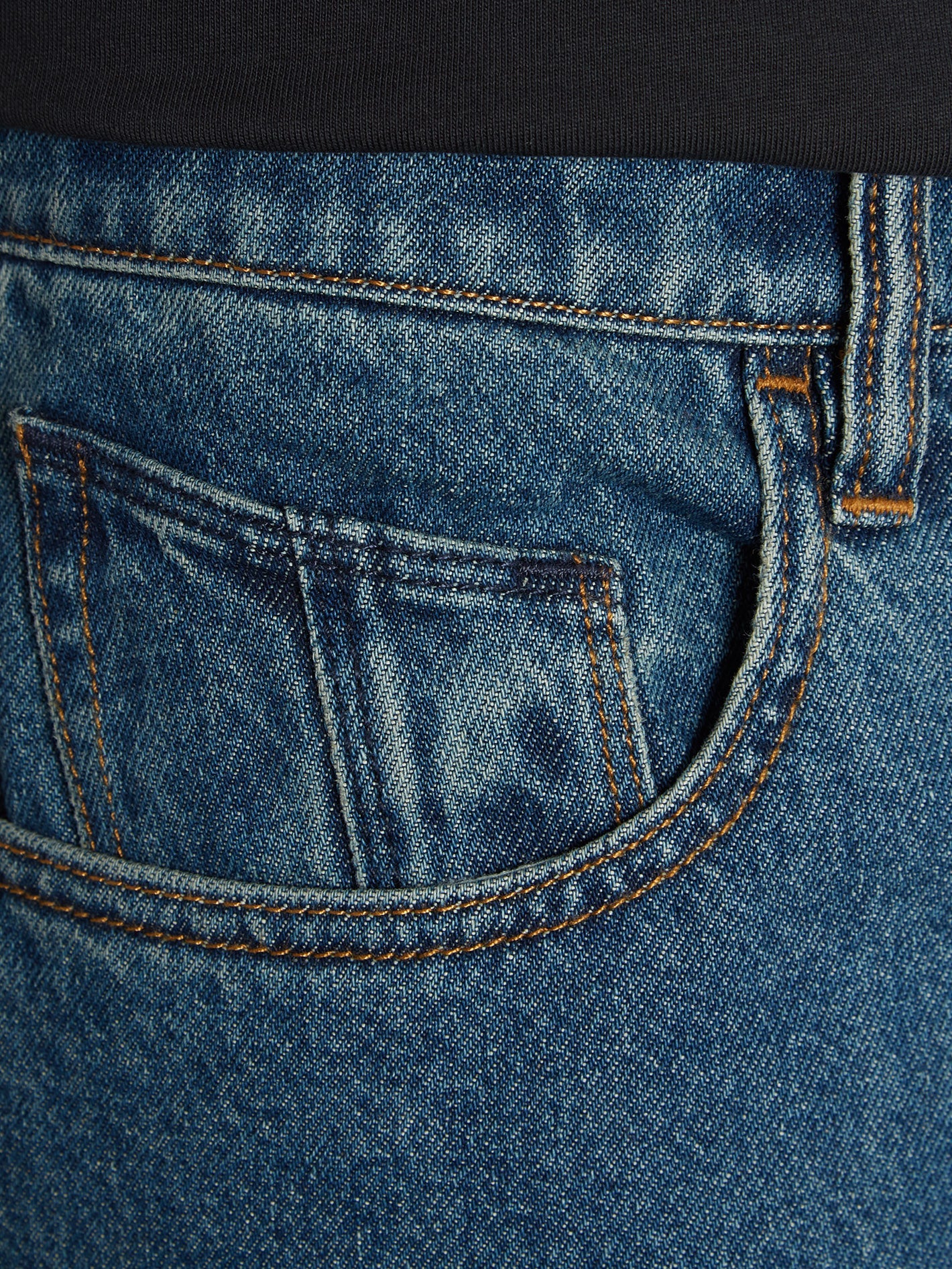 Billow Tapered Jeans - INDIGO RIDGE WASH - Image 7