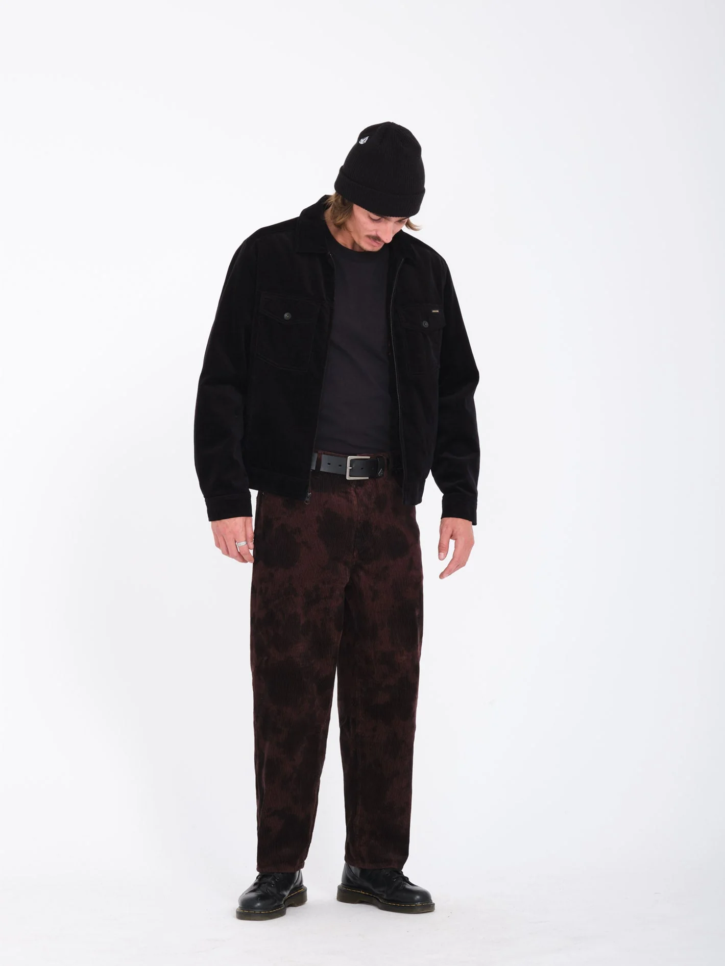 Billow Tapered Cordhose - BITTER CHOCOLATE - Image 4