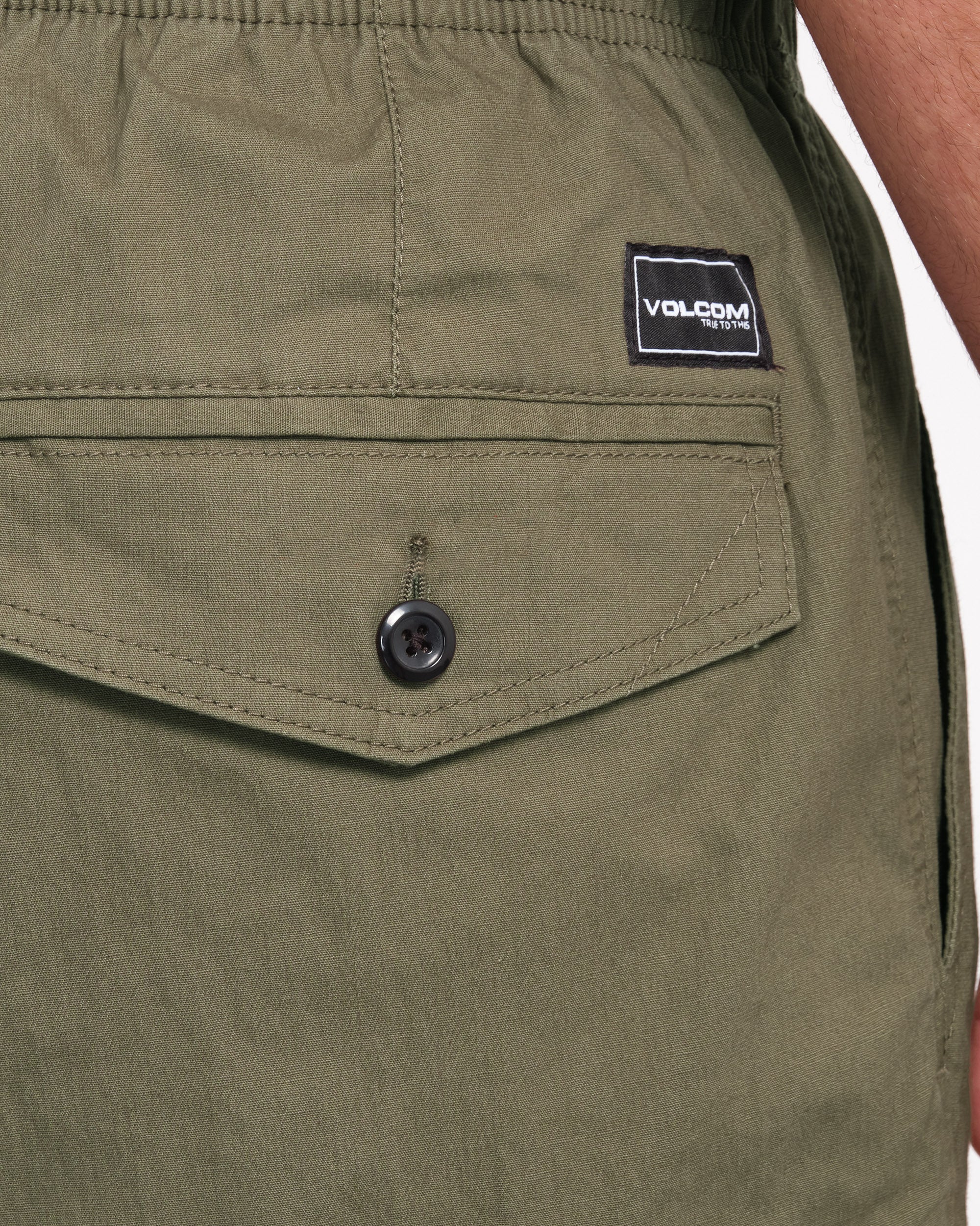 Billow Tapered Elasticated Waist Cargo - WINTERMOSS - Image 4