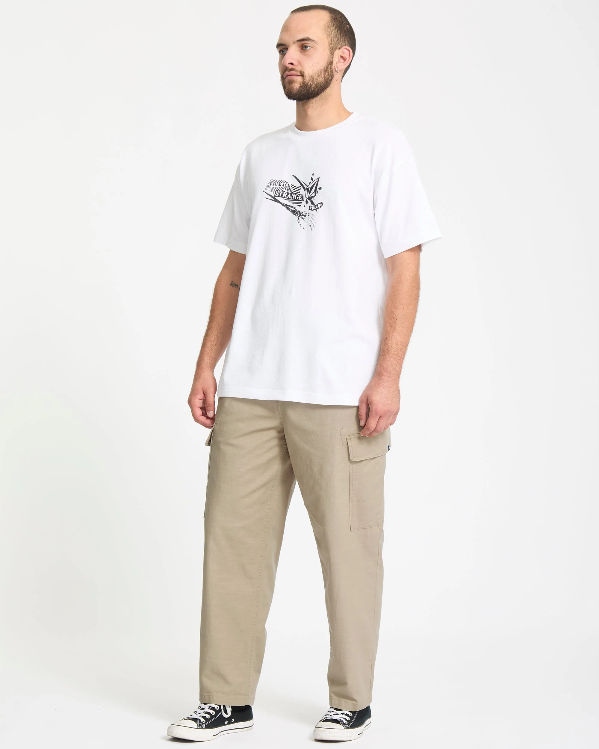 Billow Tapered Cargo-Hose - Khaki - Image 5