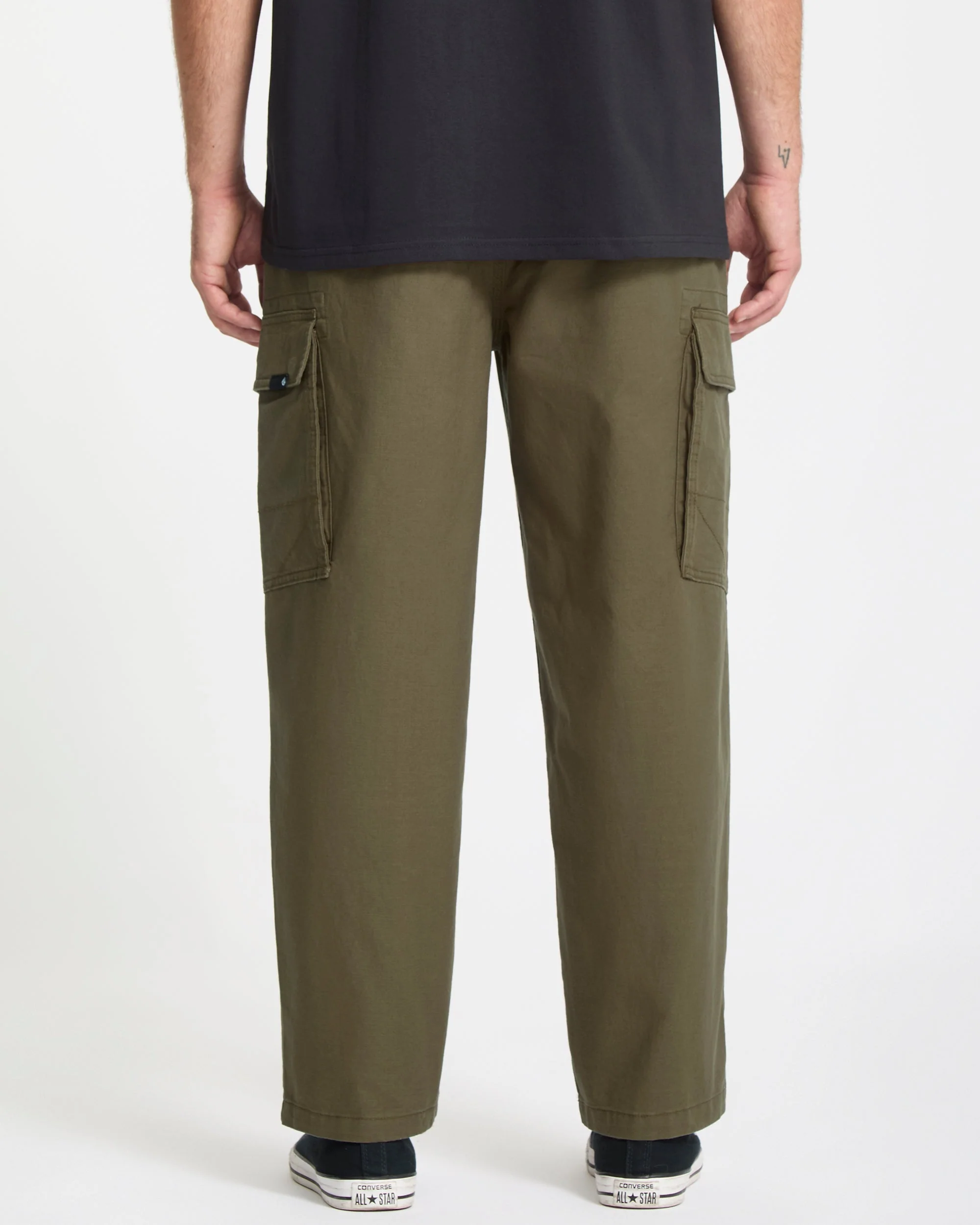 Billow Tapered Cargo-Hose - Sage Leaf - Image 2