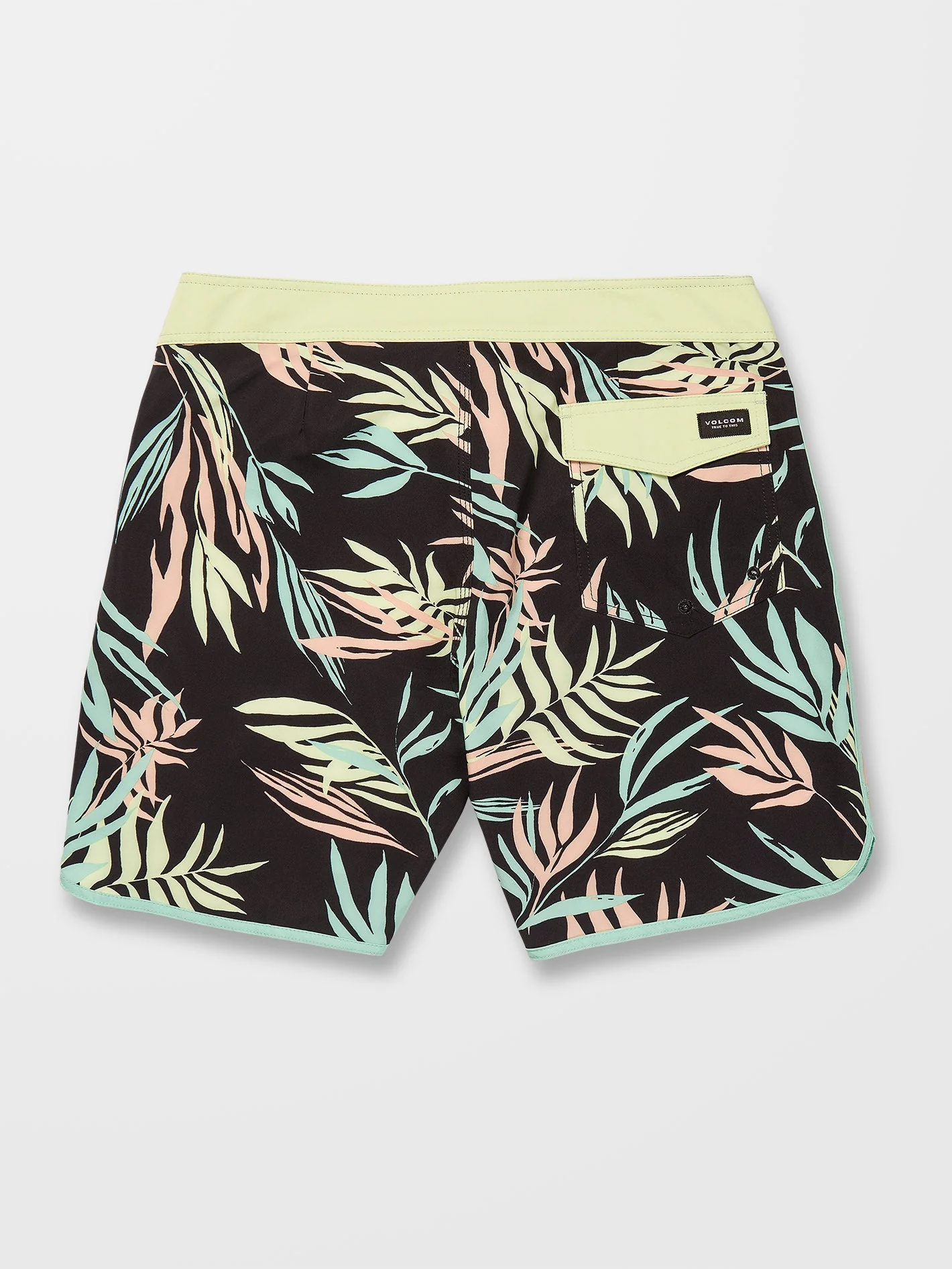 Bleeding Leaf Mod 18" Badeshorts - BLACK - Image 8