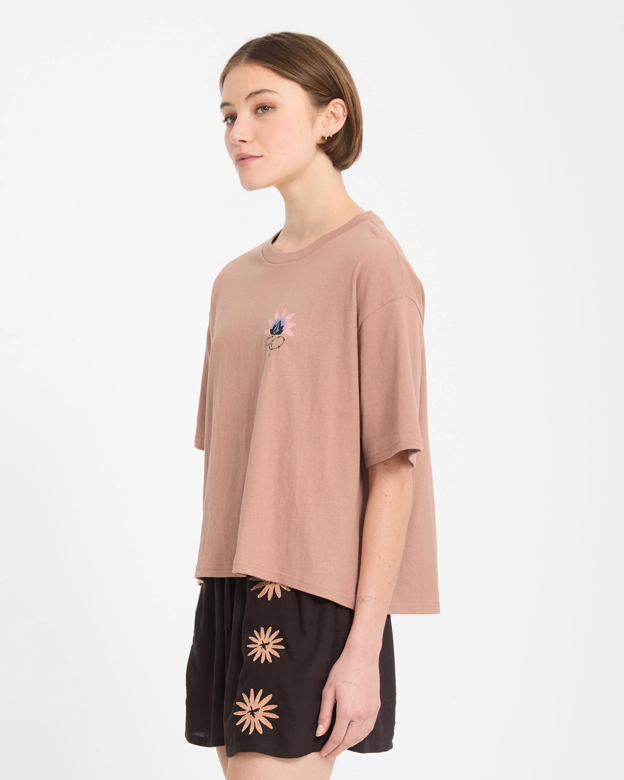 Bliss T-Shirt - Pale Khaki - Image 3