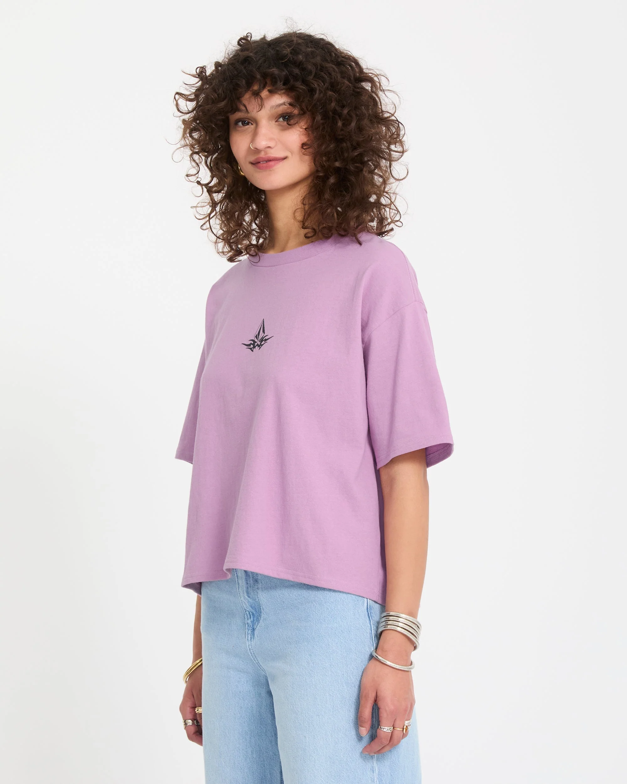 Bliss T-Shirt - Dusty Lavender - Image 3