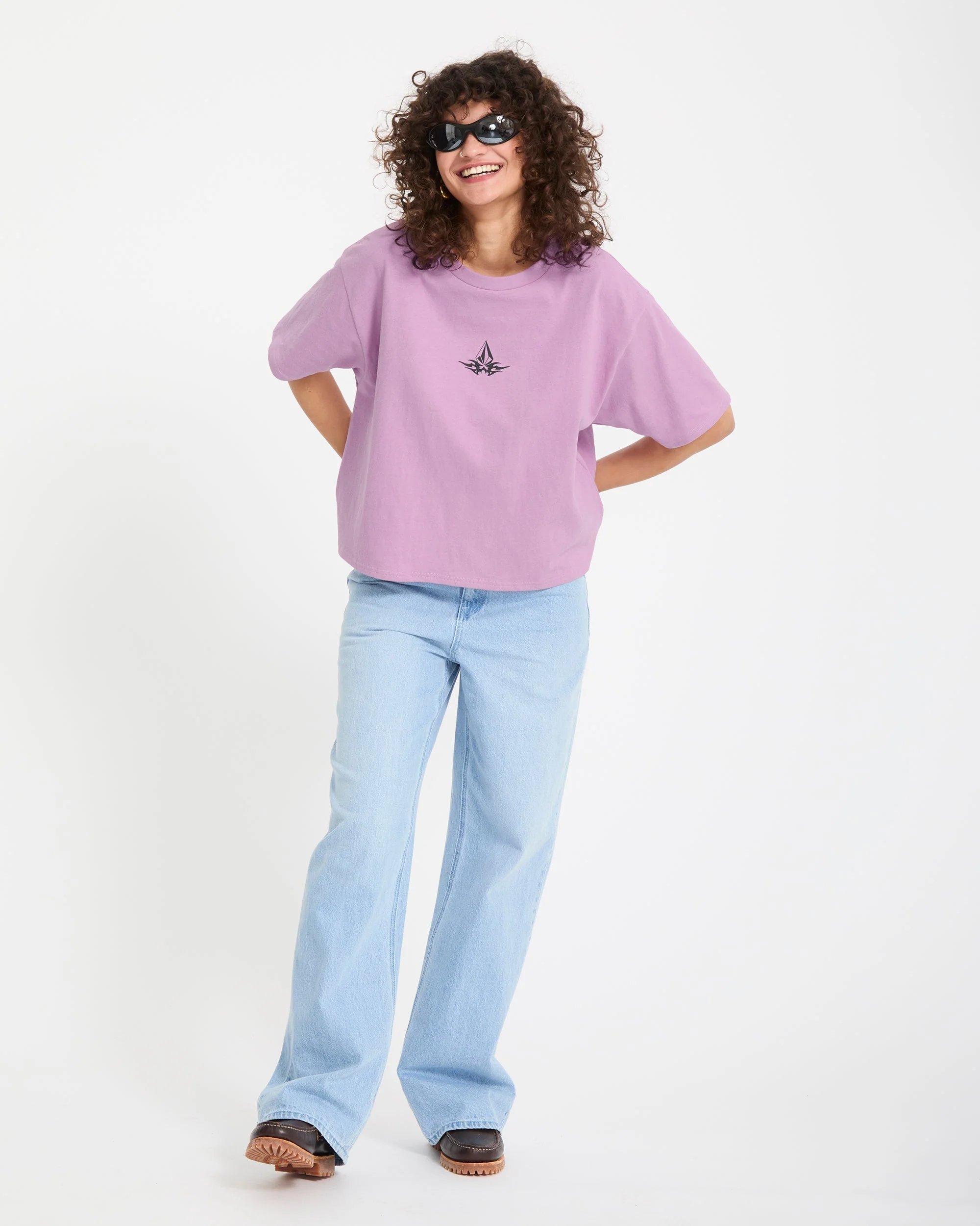 Bliss T-Shirt - Dusty Lavender - Image 7