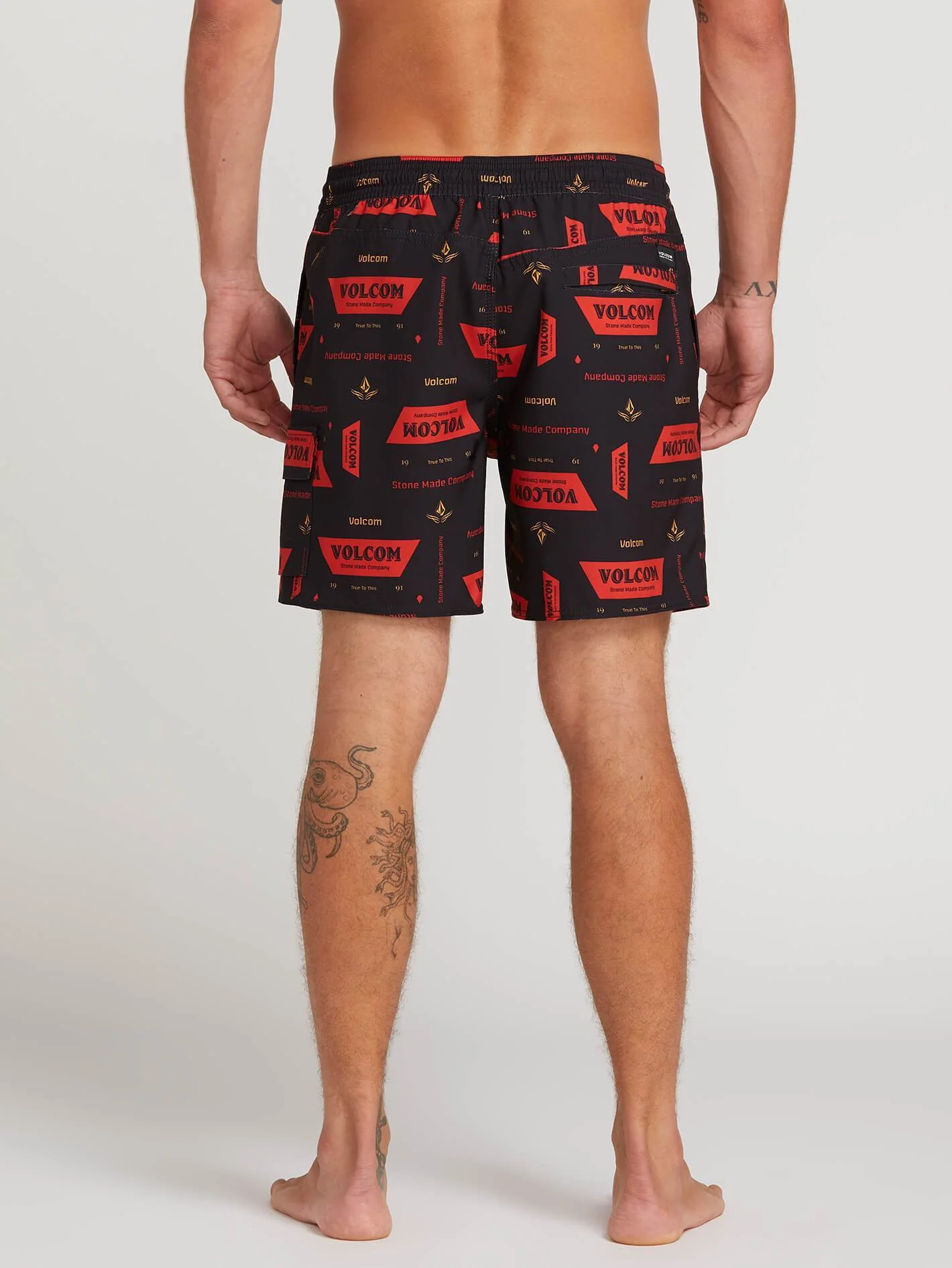 Boardshort True Trunks 17" - Black - Image 2