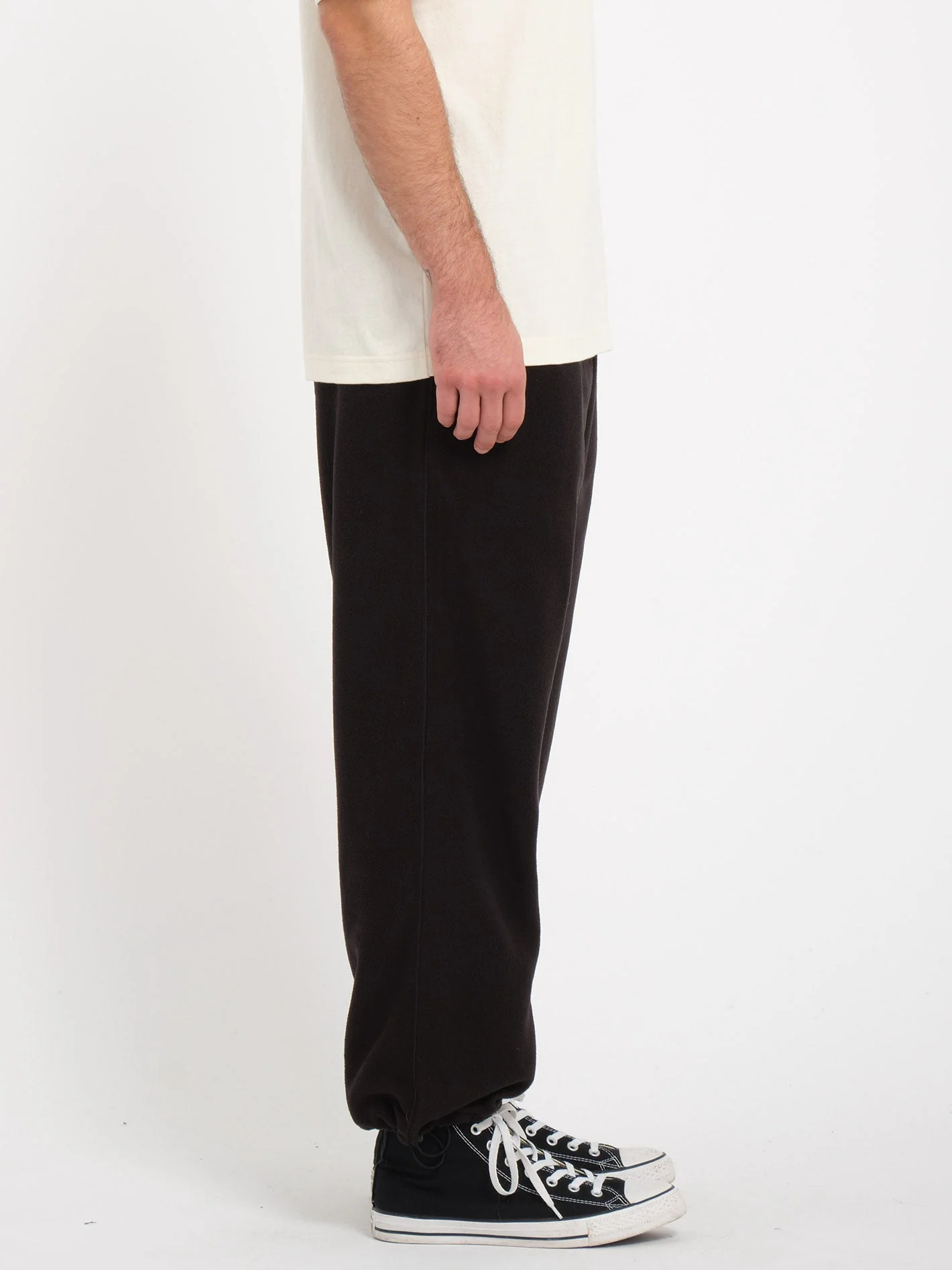 Bowered Light Fleece Hose - BLACK - Image 3