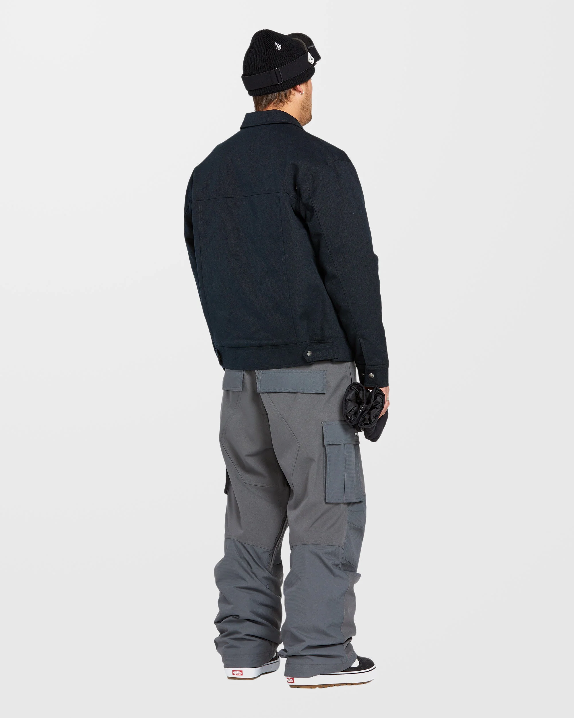 Breckin Insulated Jacke - Black - Image 7