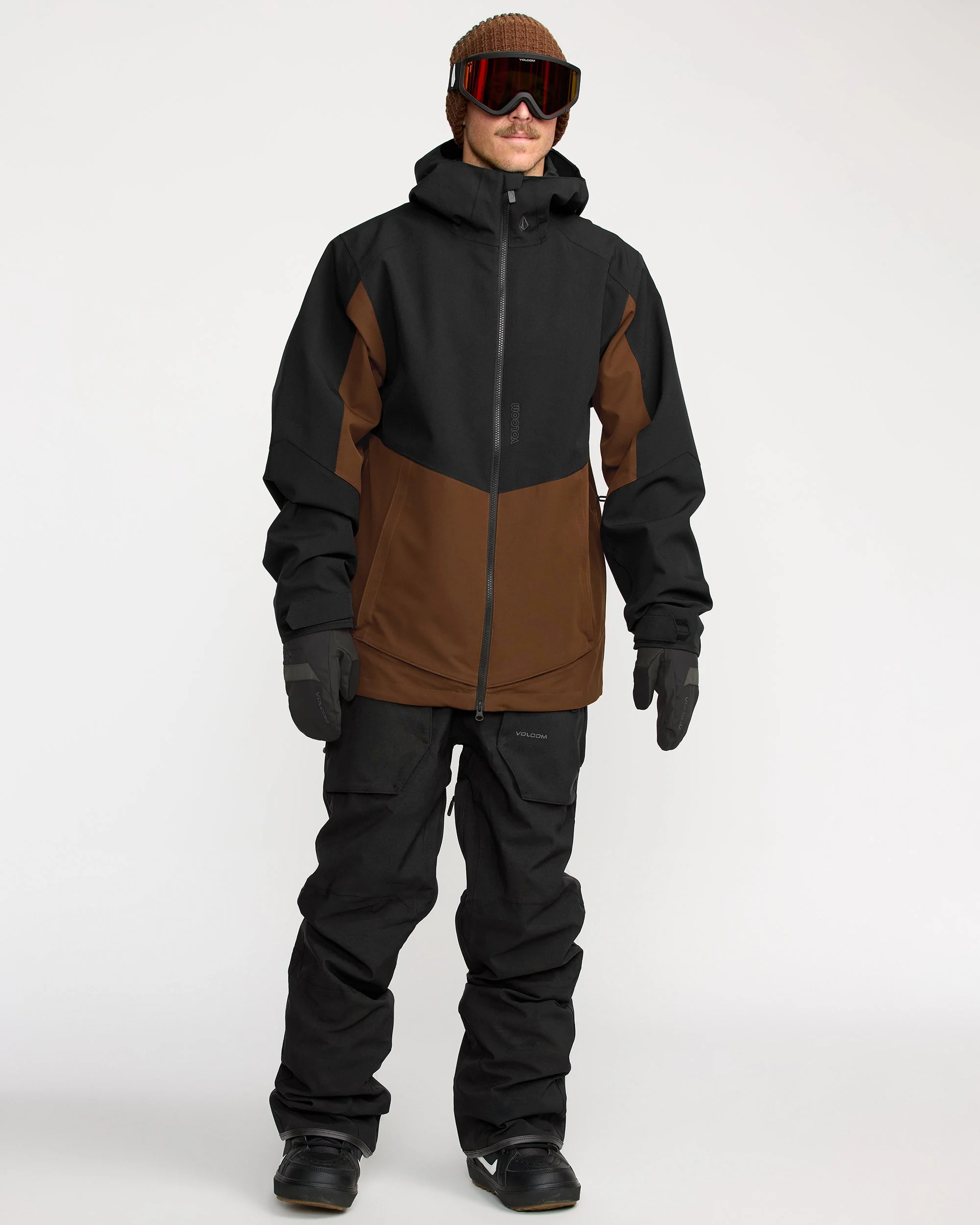 Brighton Full Zip Jacke - Brown - Image 3