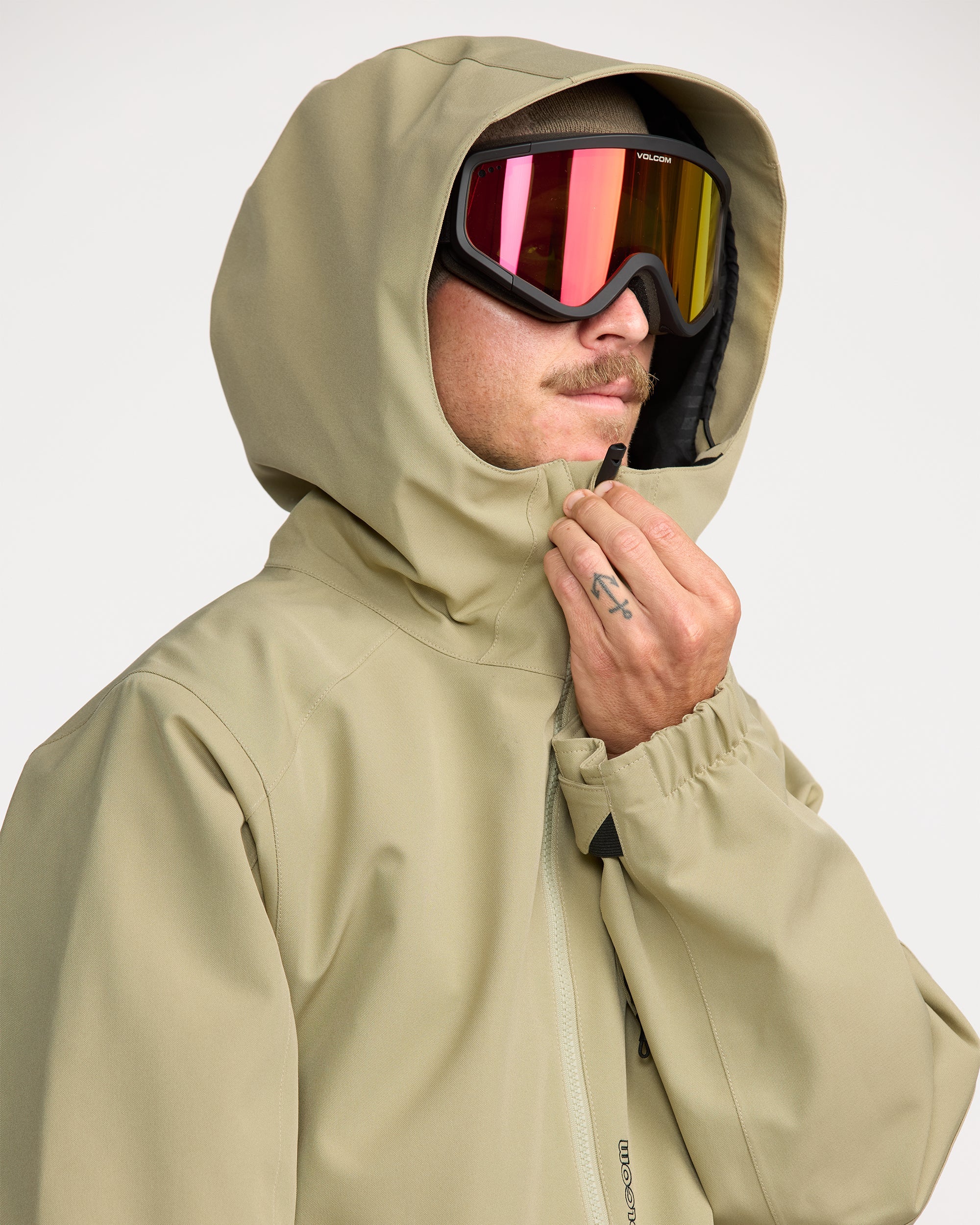 Brighton Full Zip Jacke - Moss Green - Image 5