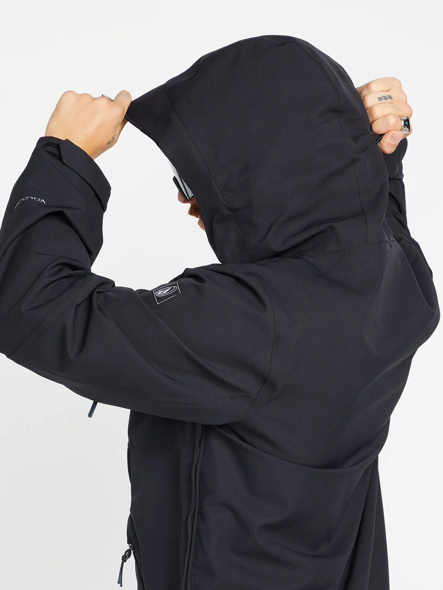 Brighton Pullover Jacket - Black - Image 8