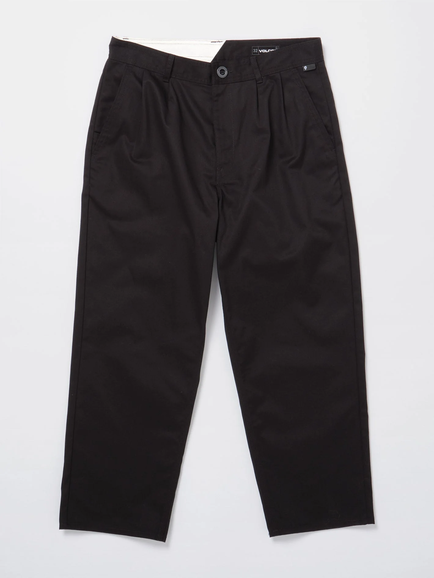 Briqlayer Plissee Chinohose - BLACK - Image 9