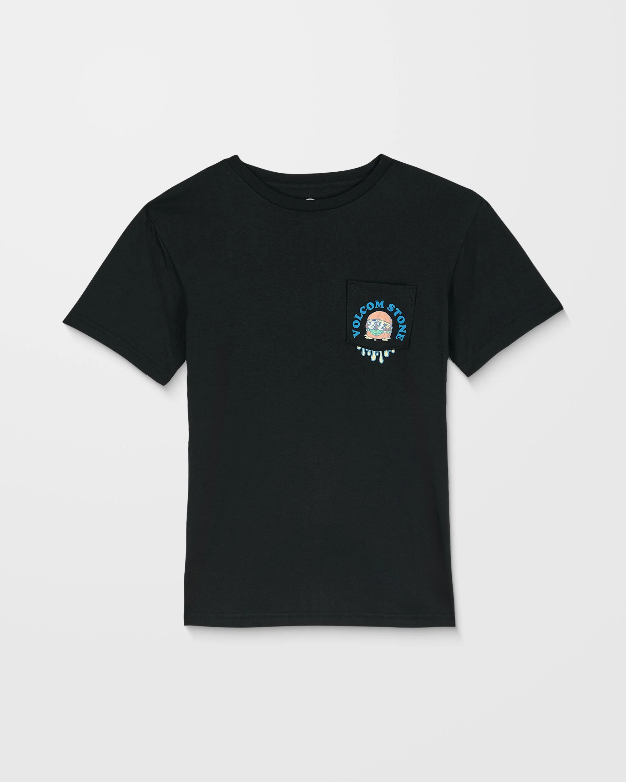 Burgstone Pocket T-Shirt - Black - (KINDER) - Image 2